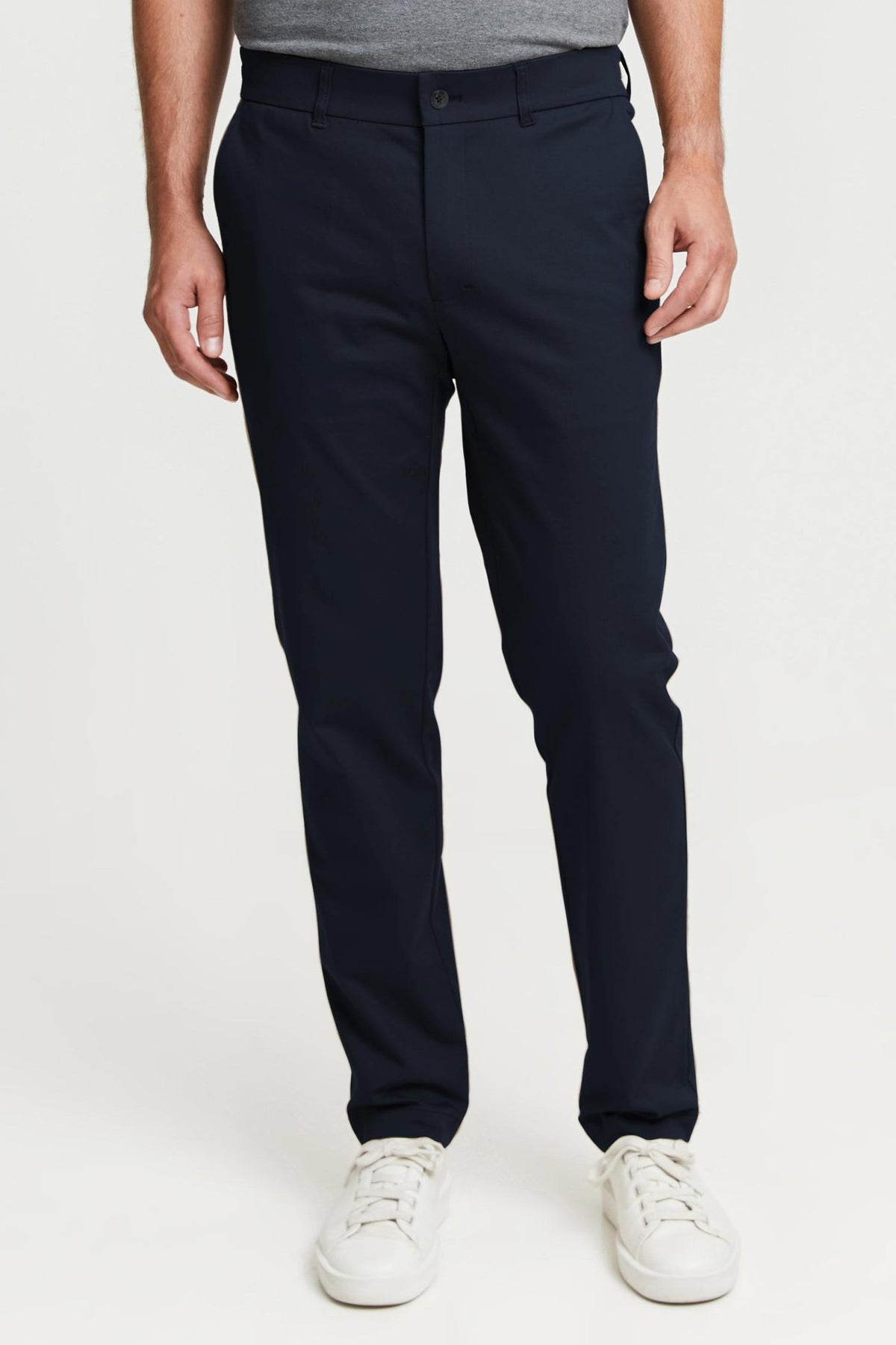 SEPPO ORGANIC COTTON CHINOS TROUSERS, Blue