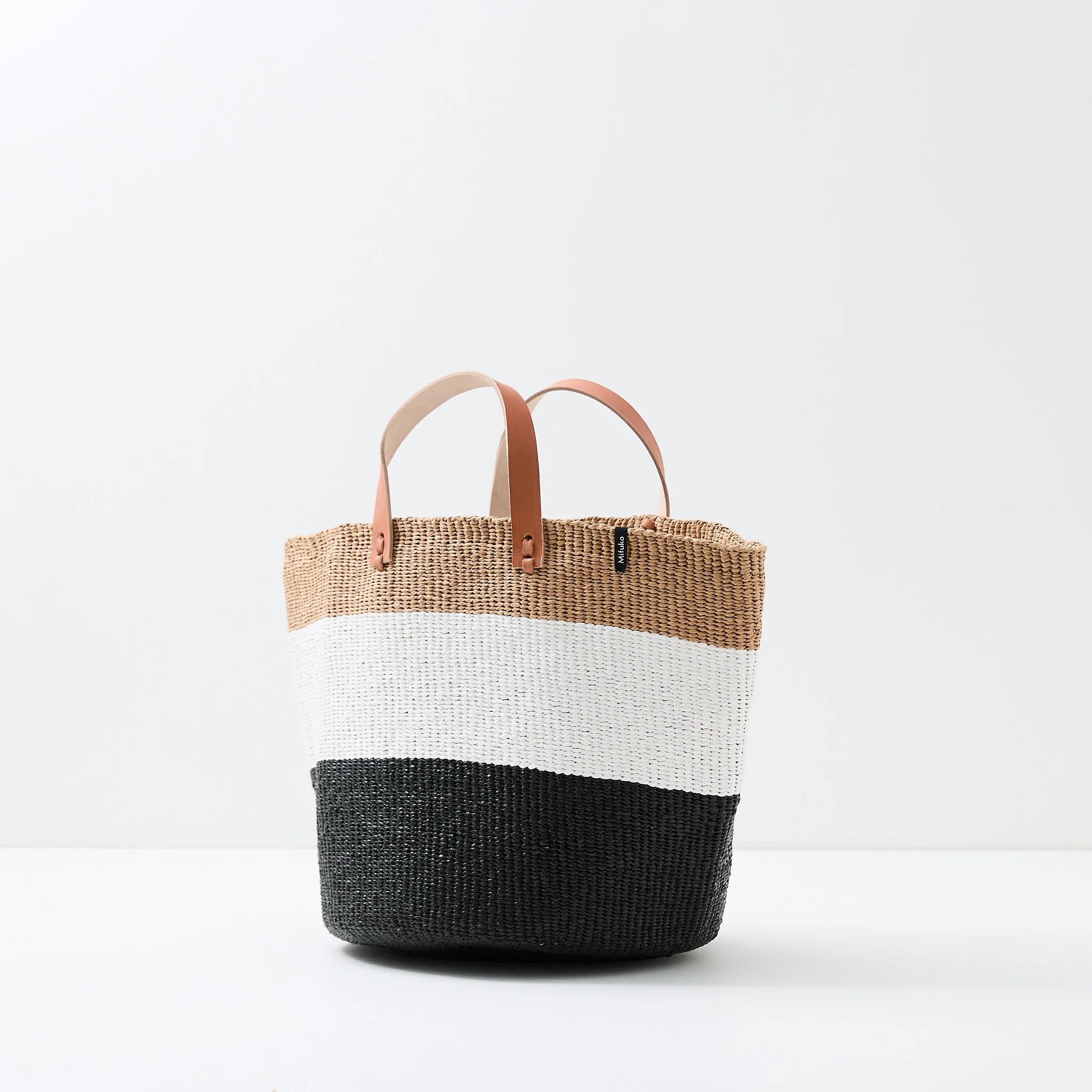 Kiondo Market Basket, Duo Black L