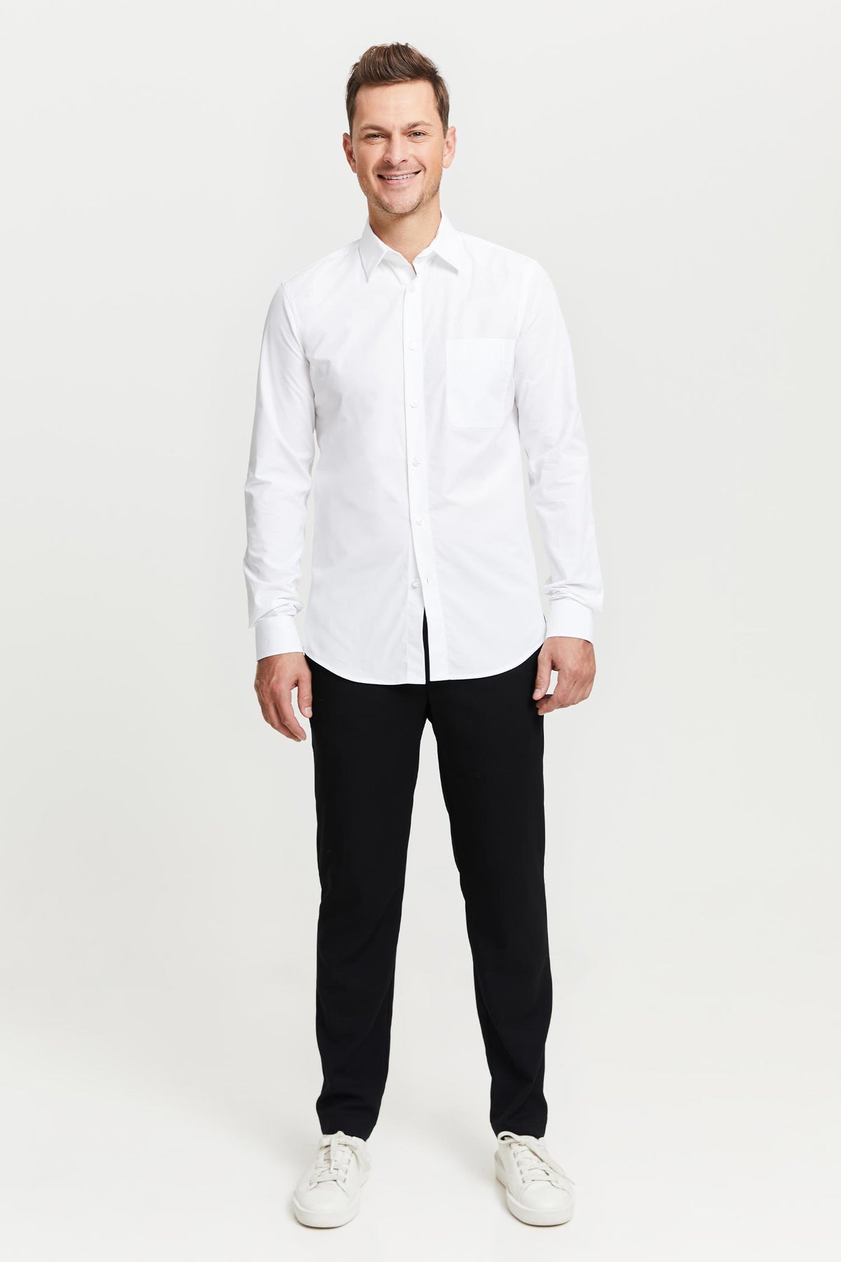 AAPO COTTON SHIRT, White