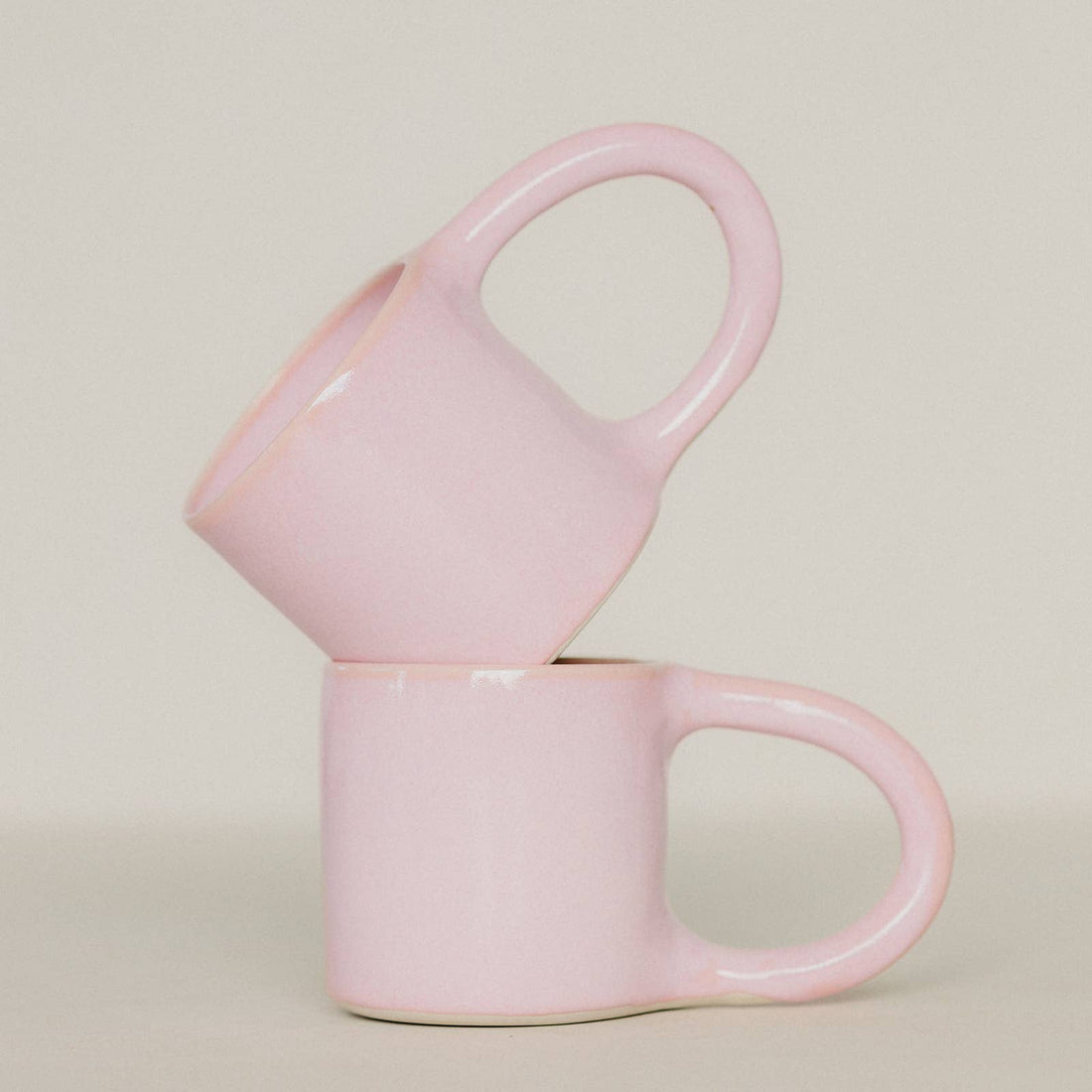 Large handmade ceramic mug