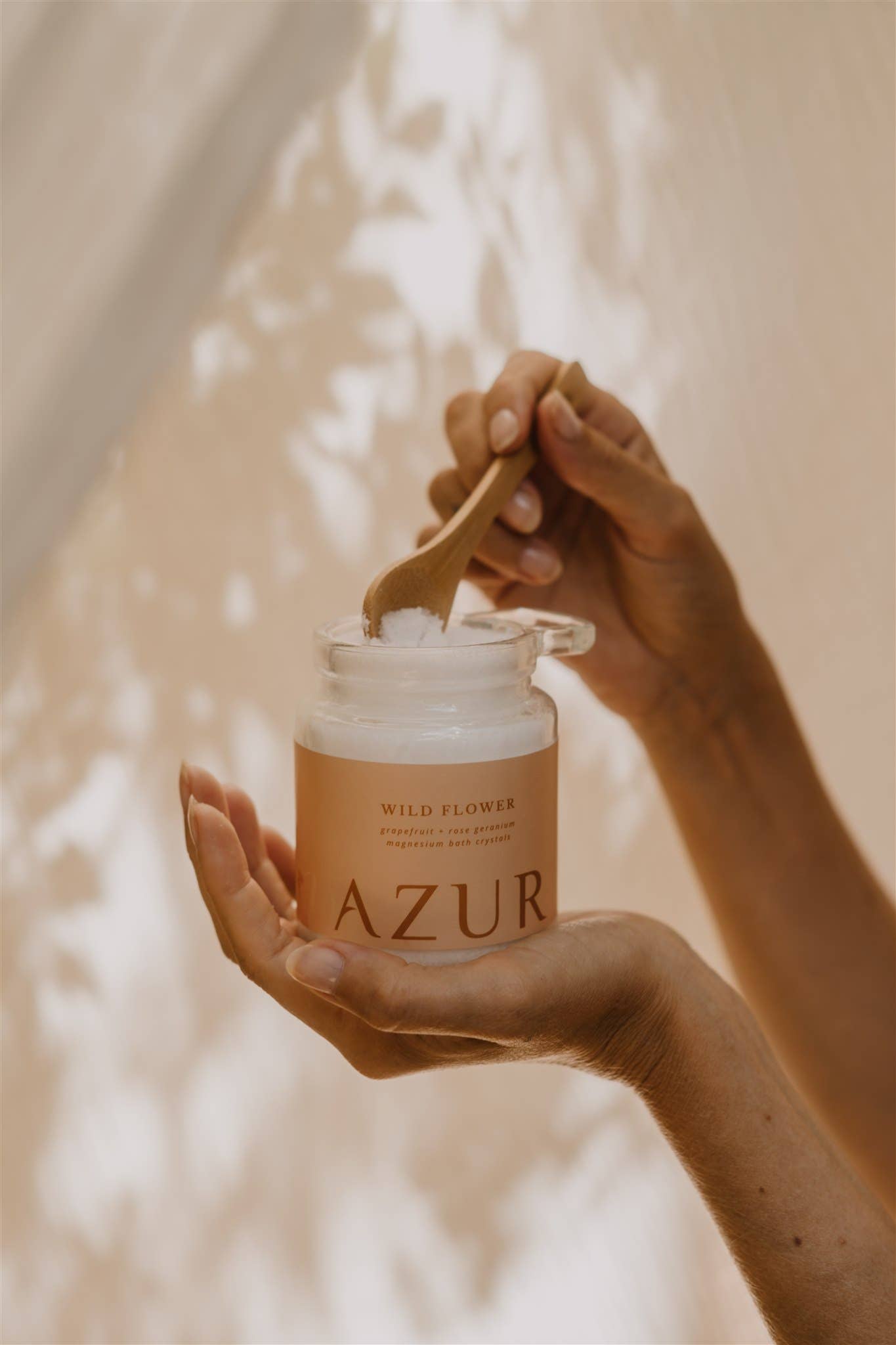 Magnesium Bathsalt with Essential oils, Wild Flower