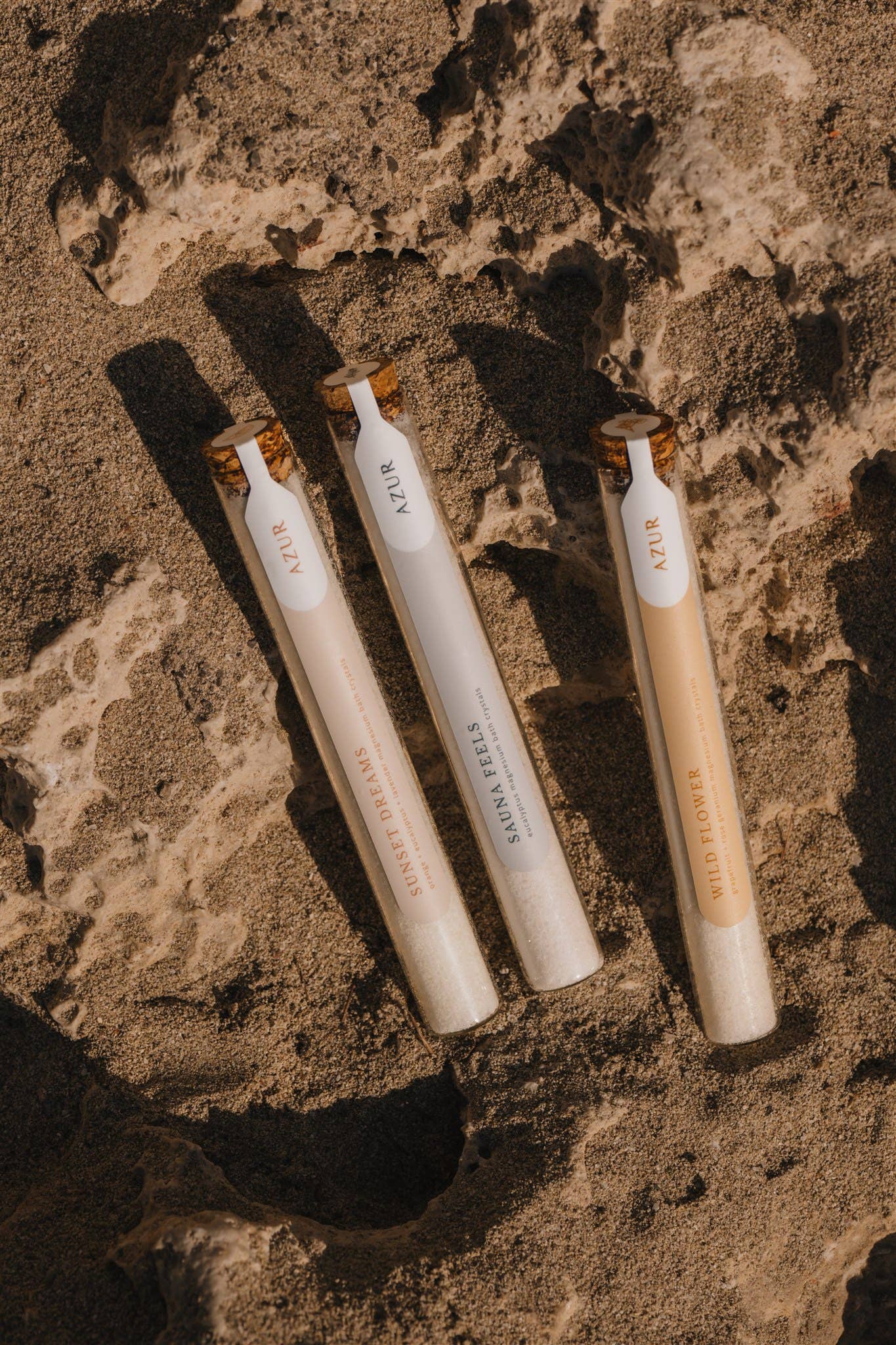 Magnesium, Essential Oil Bathsalt, Wild Flower