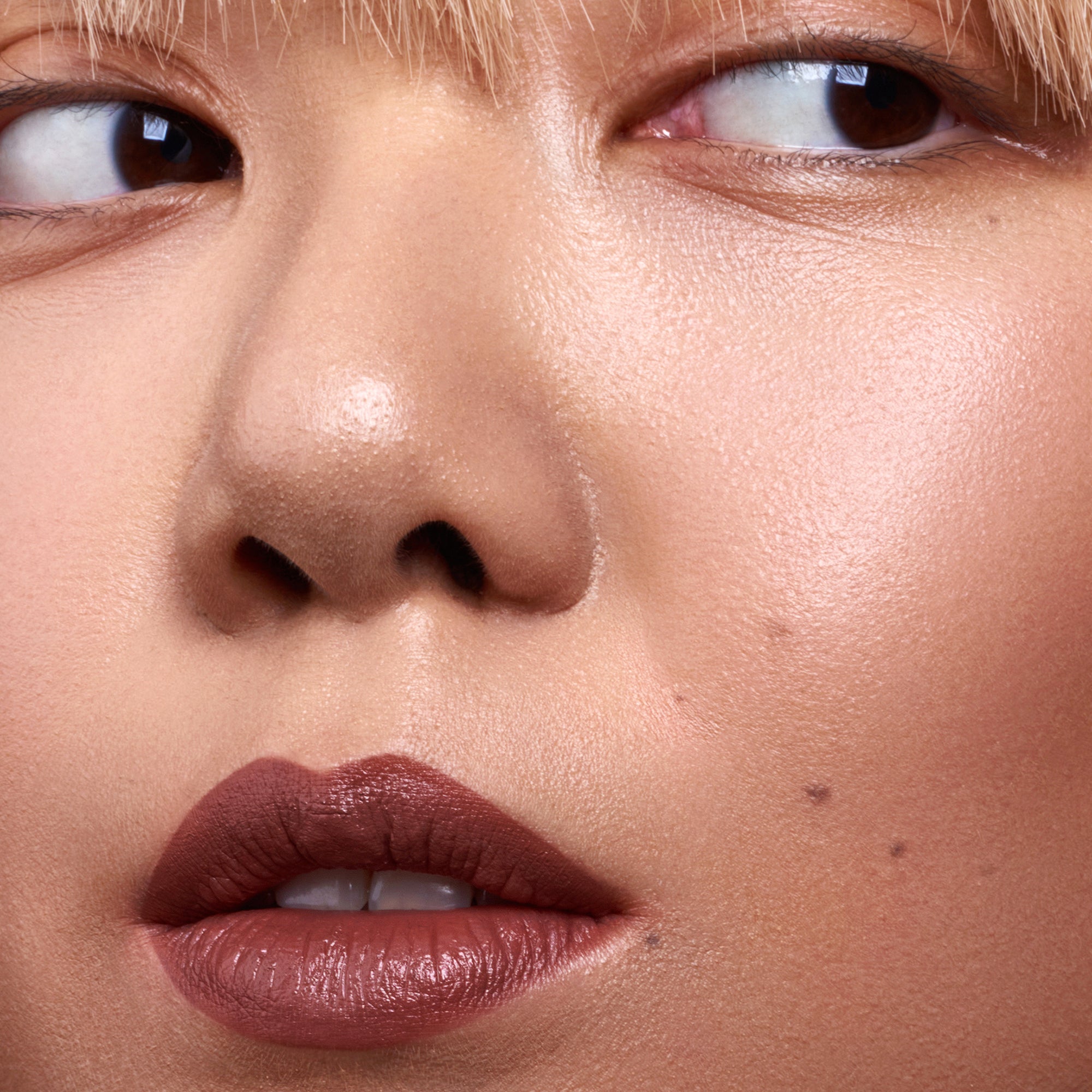 VELVET WEAR Matte Cream Lipstick, Dark Nude