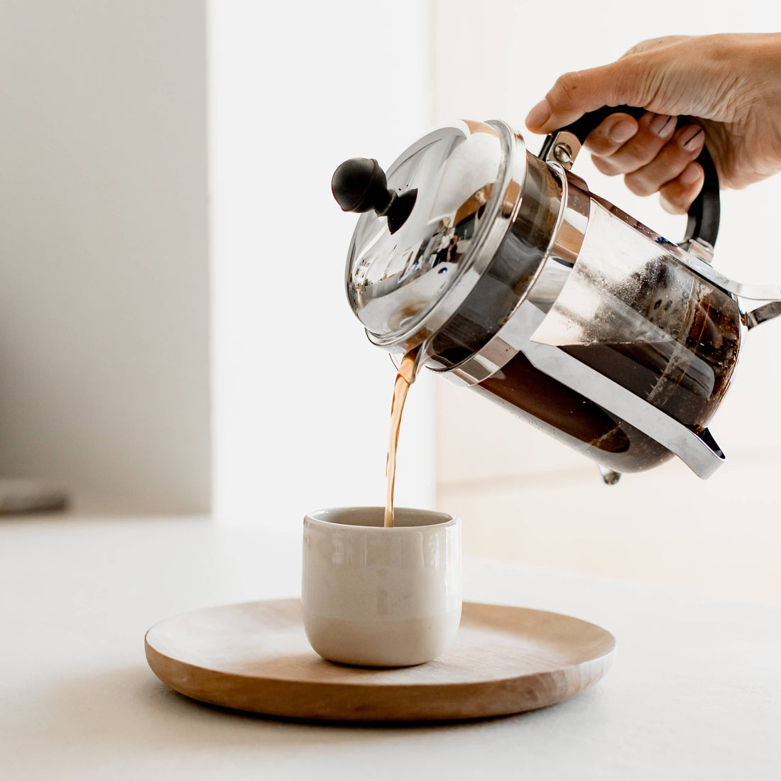 Artisanal espresso coffee cup