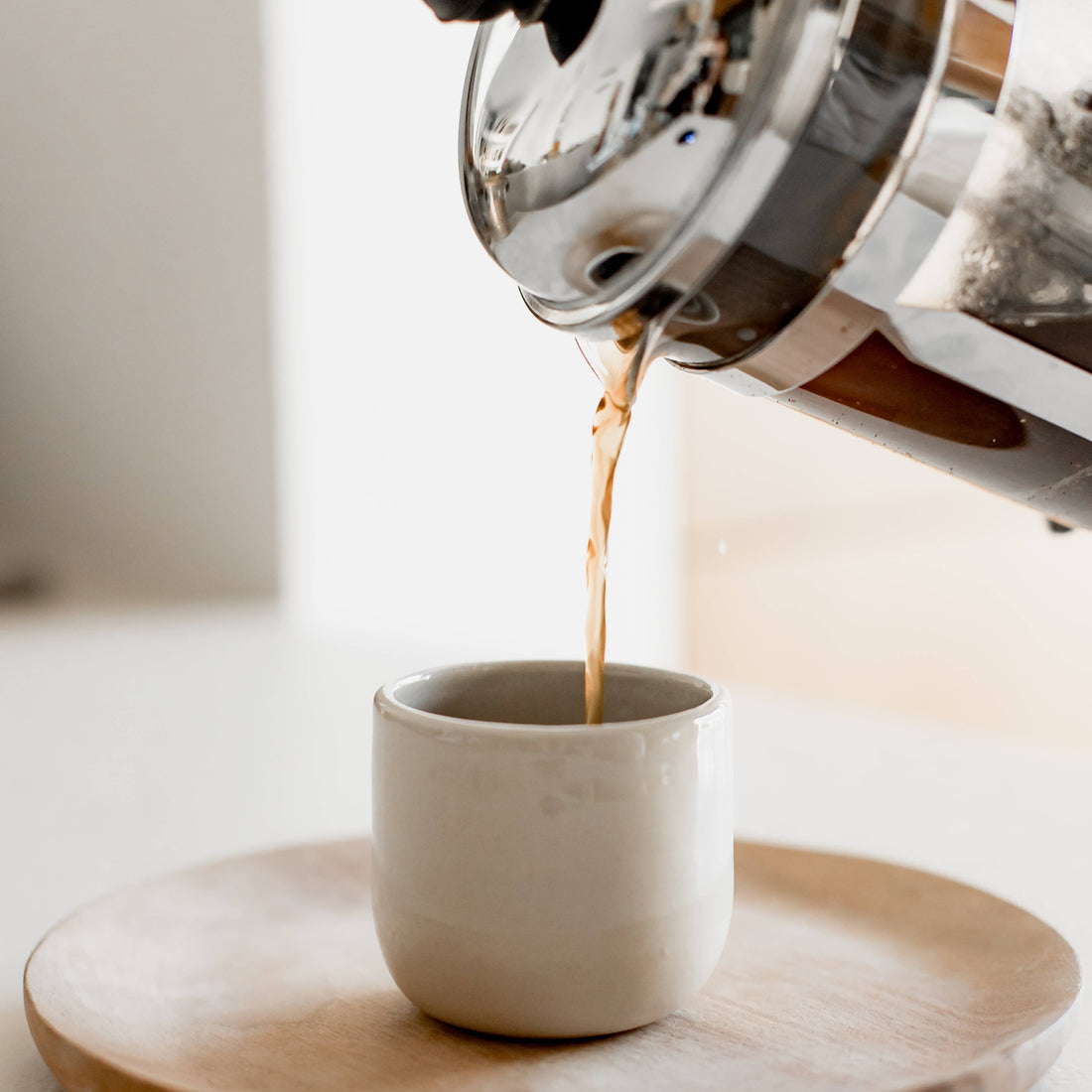 Artisanal espresso coffee cup