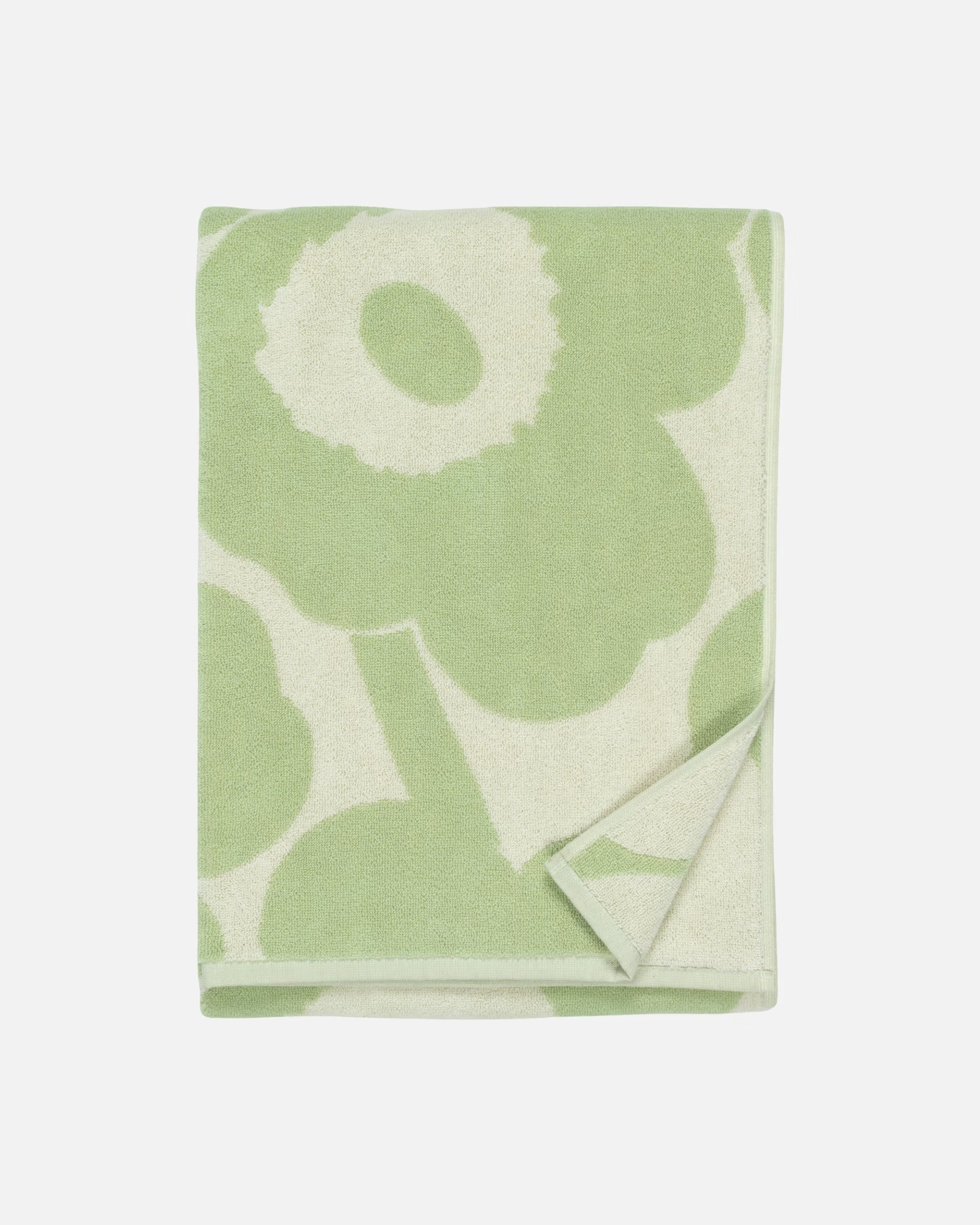 Unikko Bath Towel, 70x150, Green