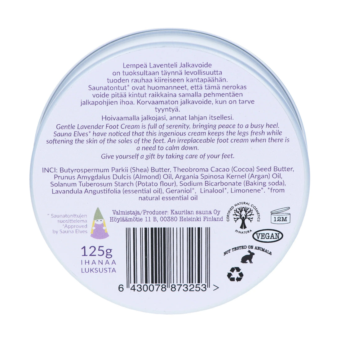 Lavendel Foot Cream