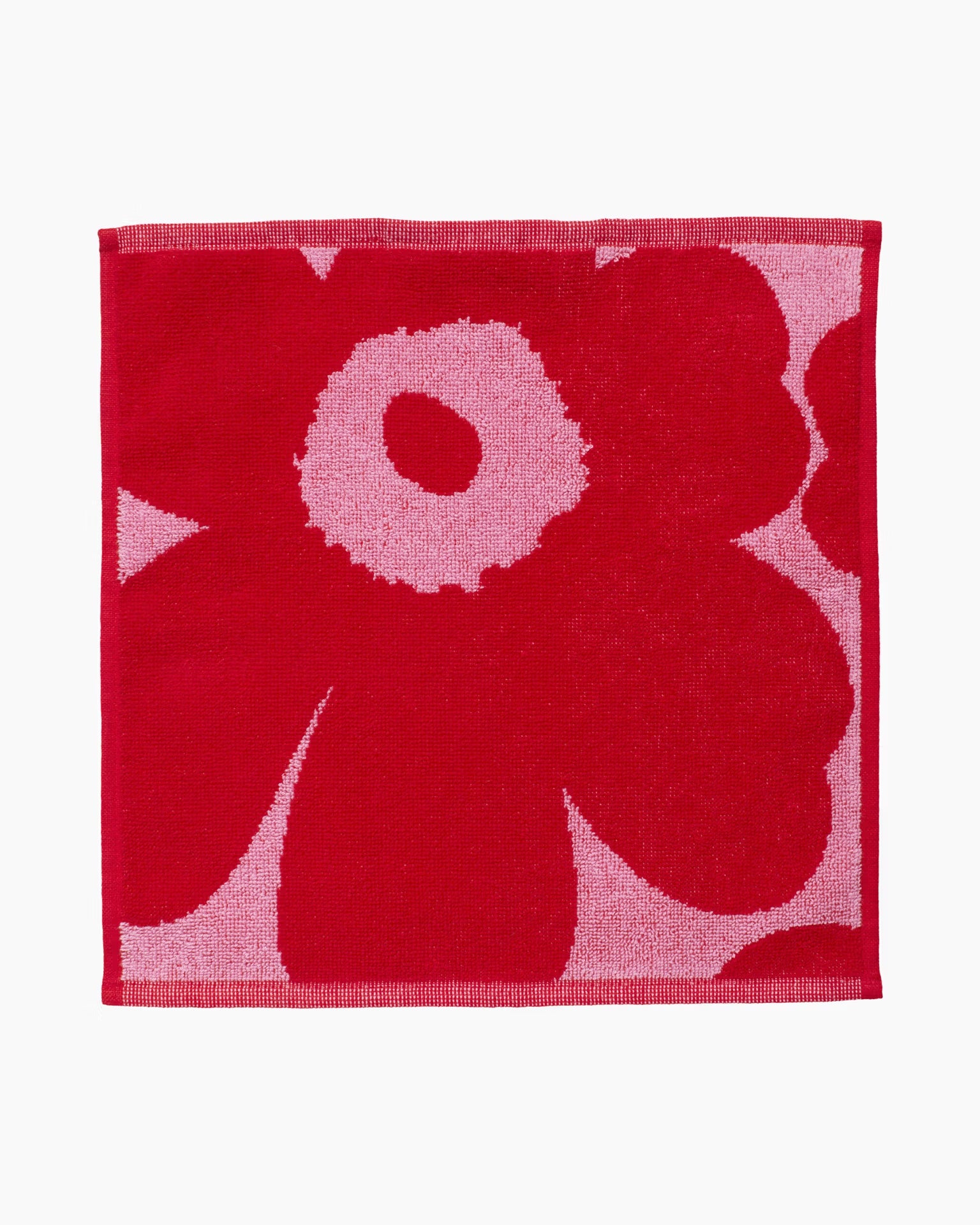 Unikko Mini Towel, Red/Rose