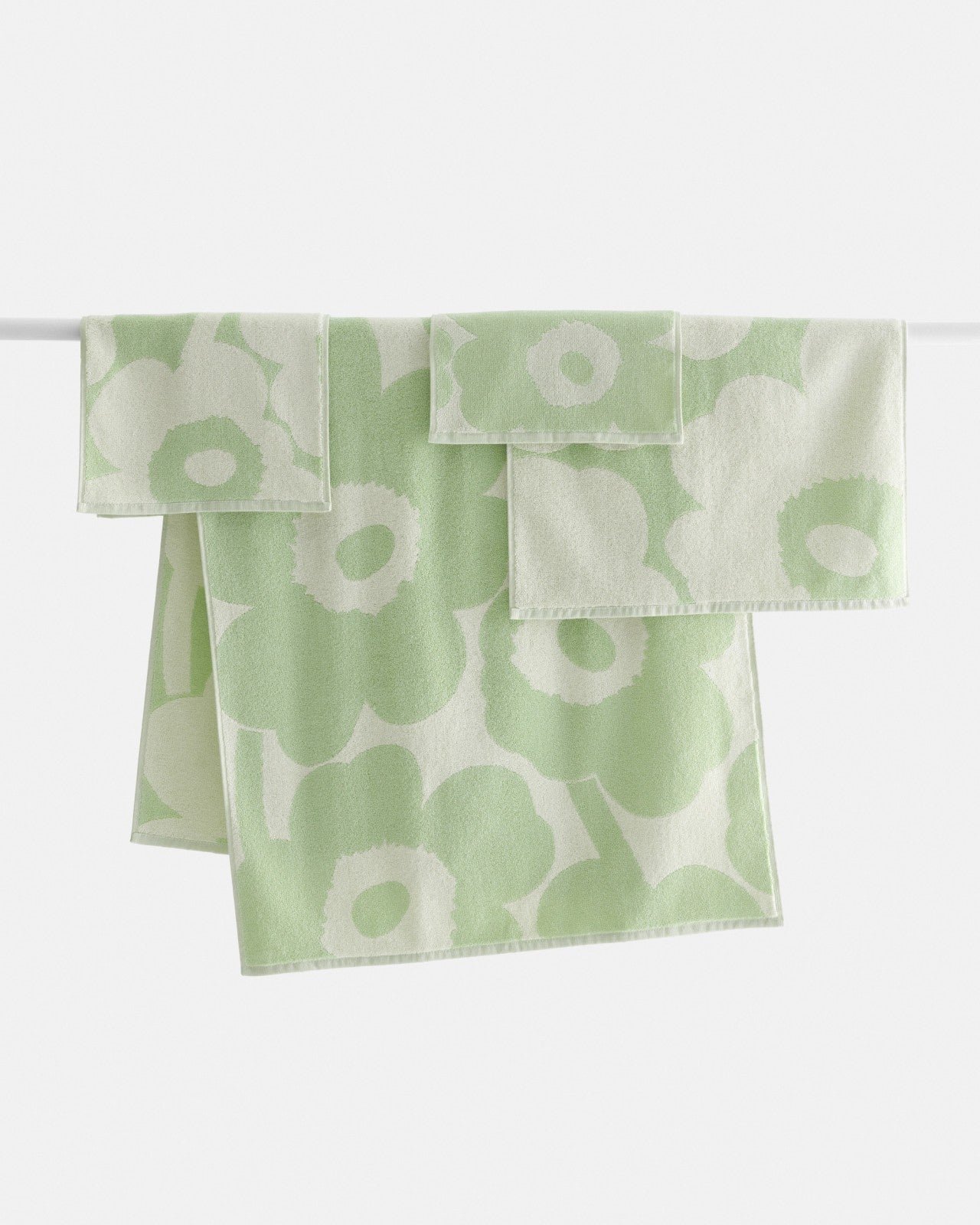 Unikko Mini Towel, Green