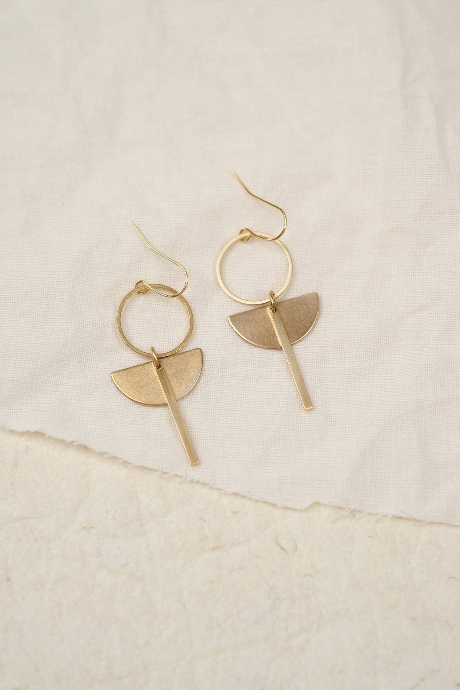 ACU EARRINGS//Gold earrings, gold jewelry, simple