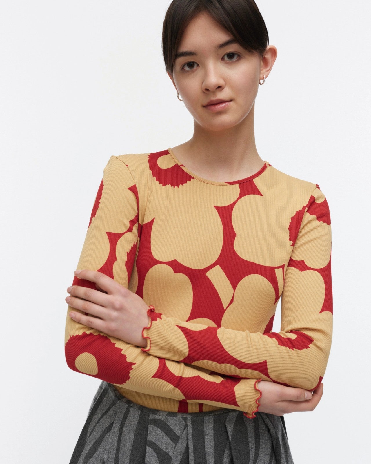 Floraali Unikko Jersey shirt