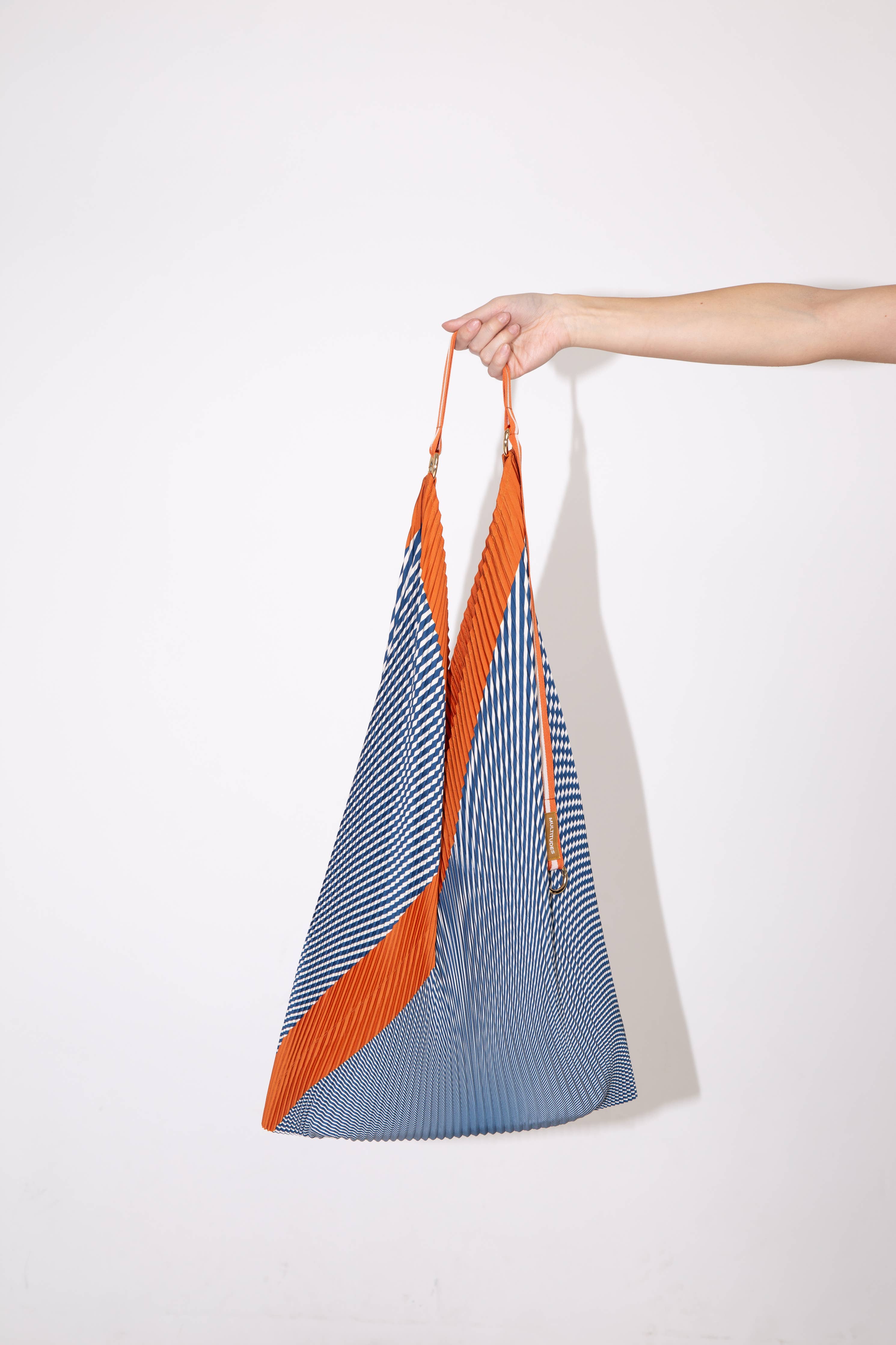 Anna Rust Pleated Y-Bag