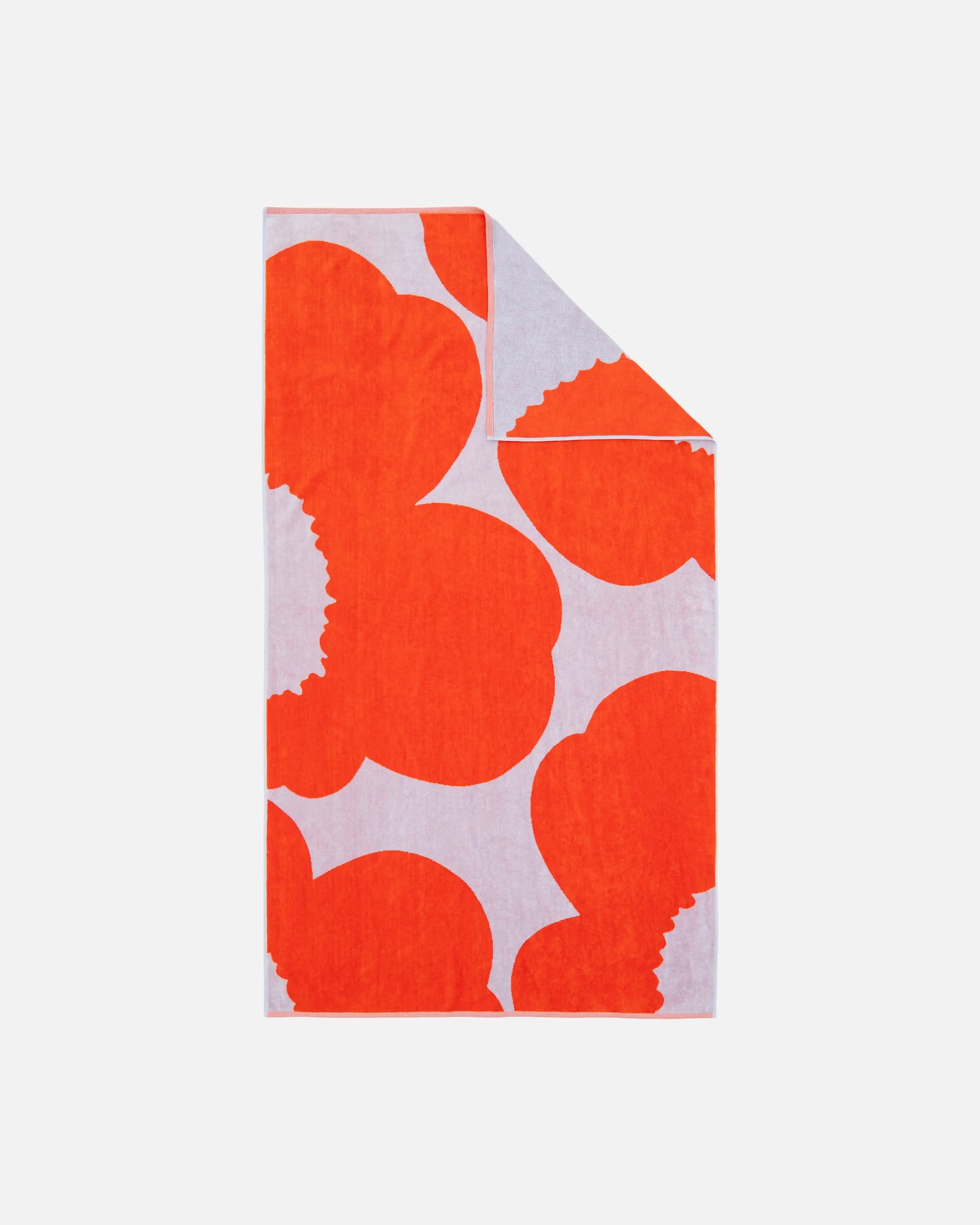 Iso Unikko Bath towel 100x180, Blue Lilac
