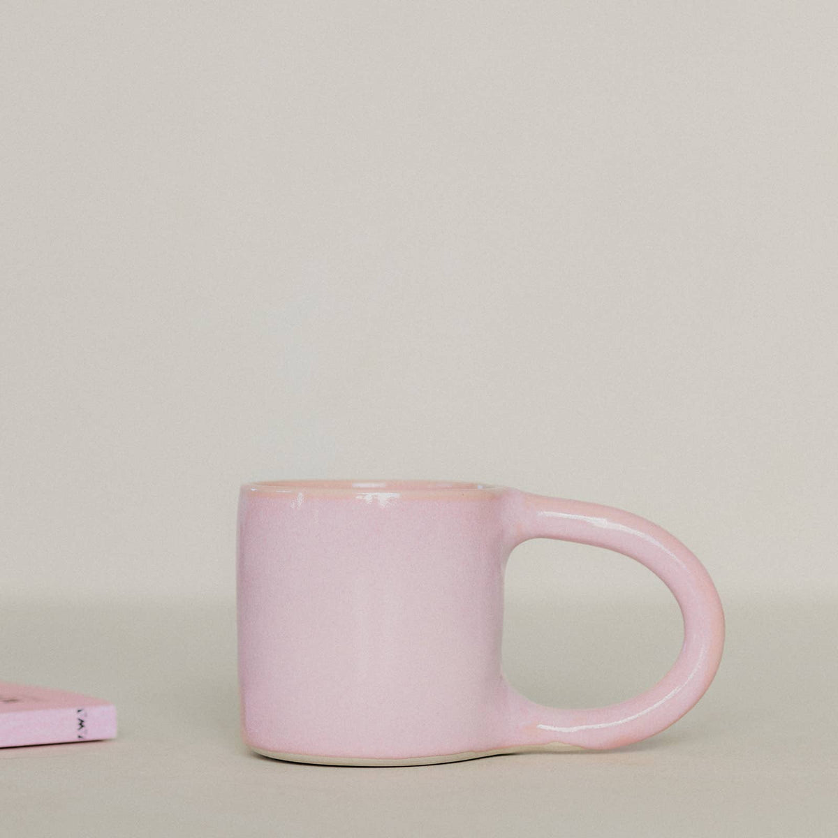 Large handmade ceramic mug