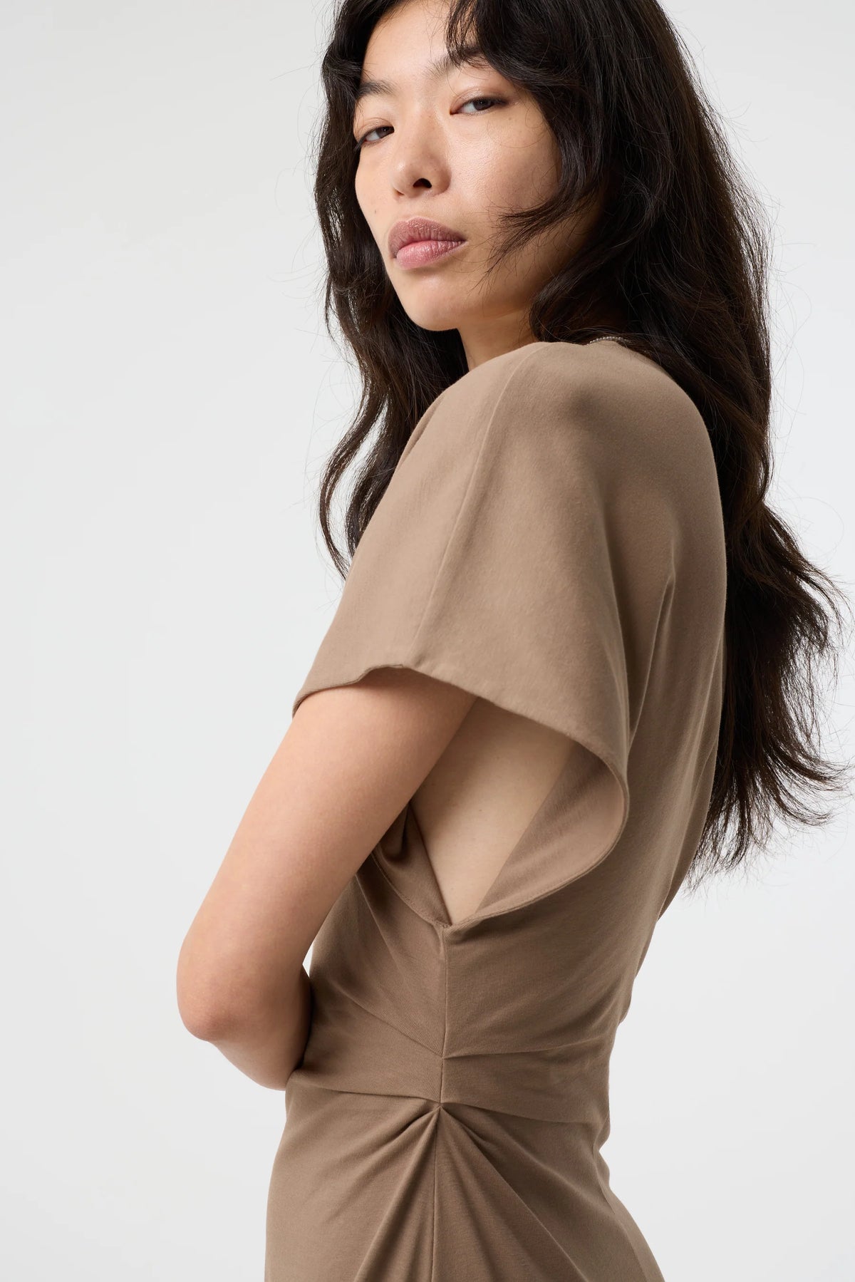 Cassia Dress, Mocha