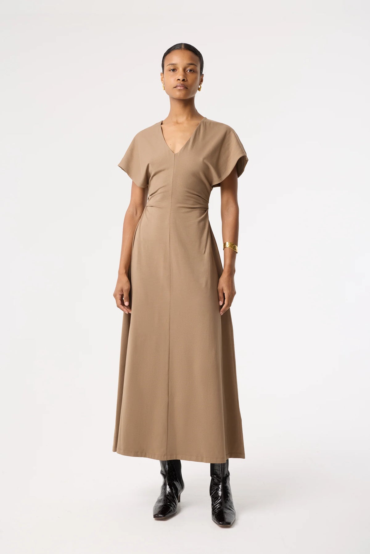 Cassia Dress, Mocha