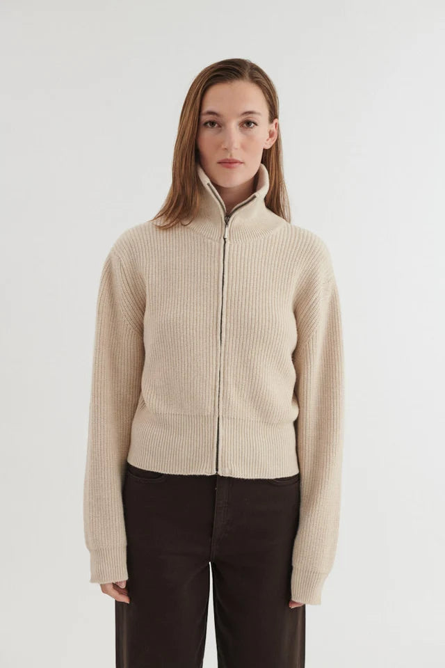 Cady Zip Cardigan