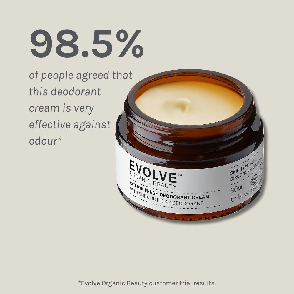 Cotton Fresh Deodorant Cream, 30ml