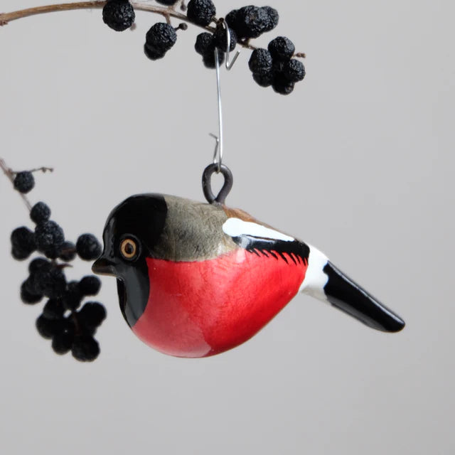 Bullfinch Wooden Ornament