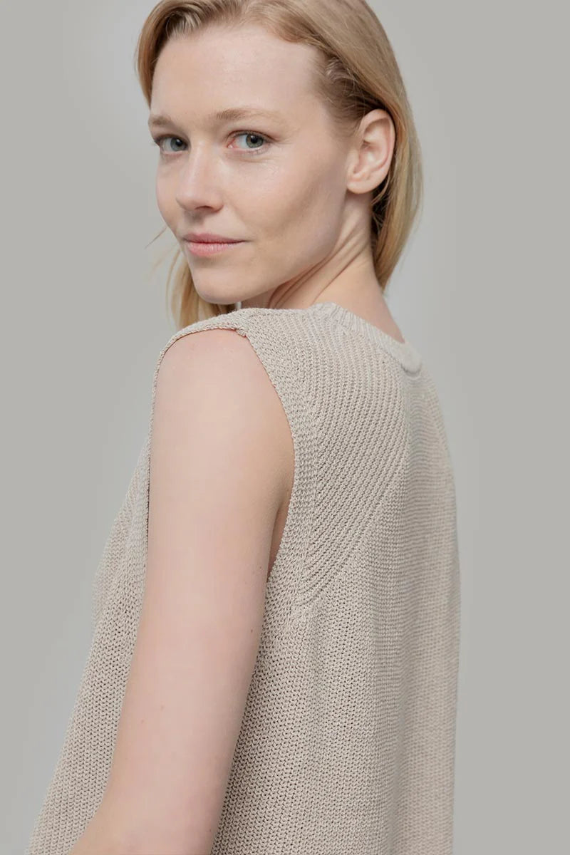 Adelaide Recycled Cotton Knit Top