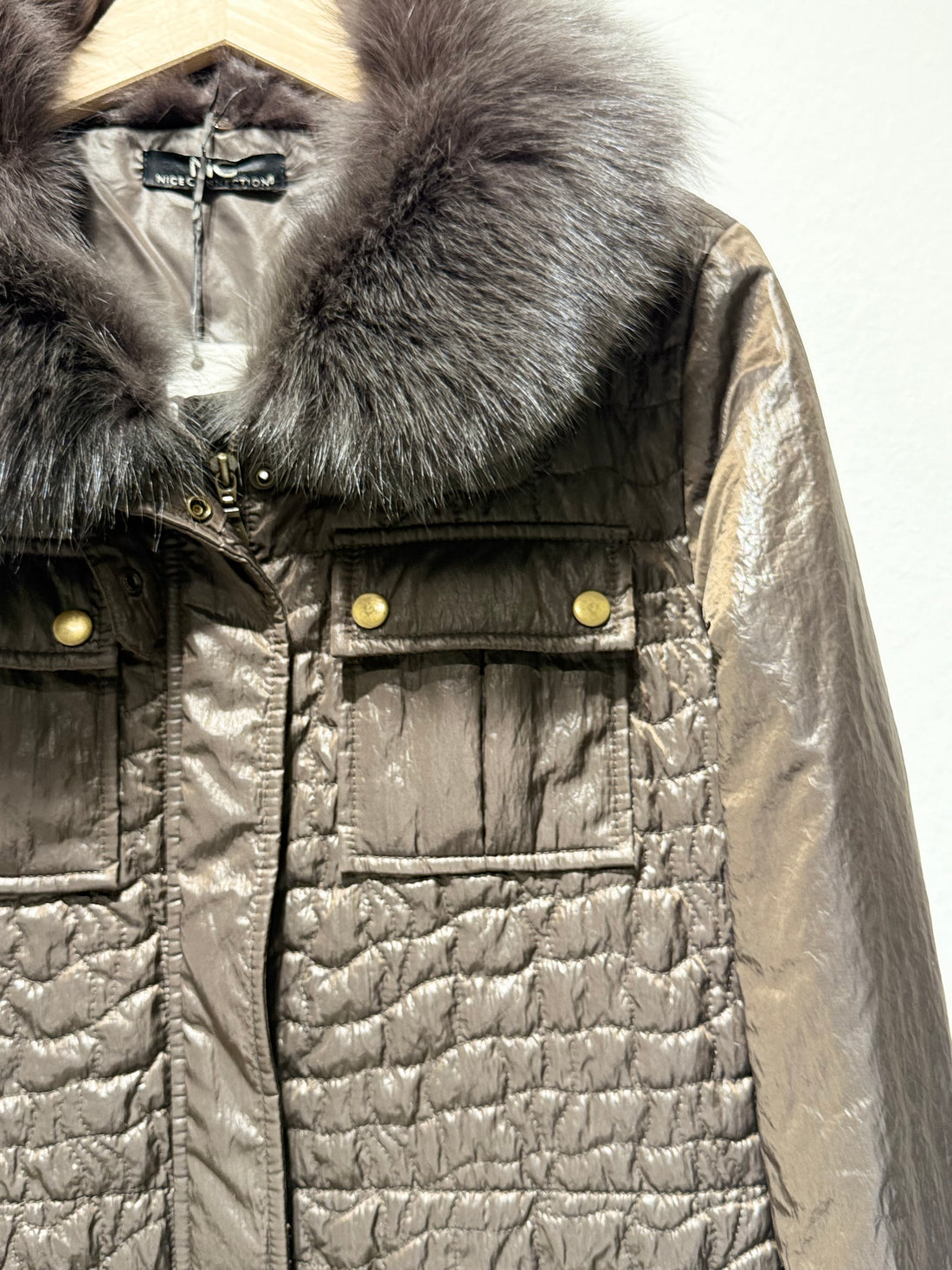 Fur Collar Light Winter Jacket