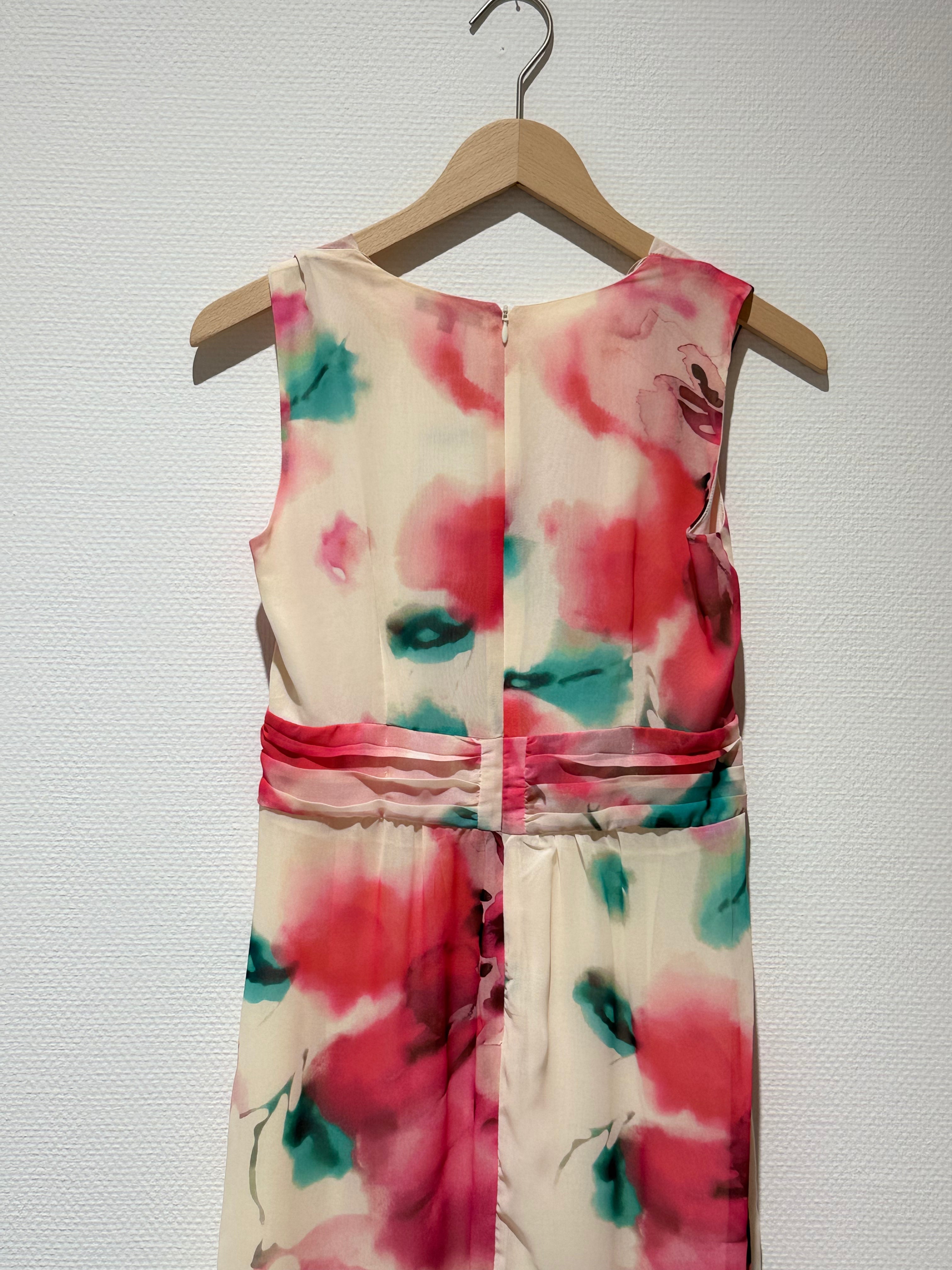 Watercolor Floral Maxi Dress