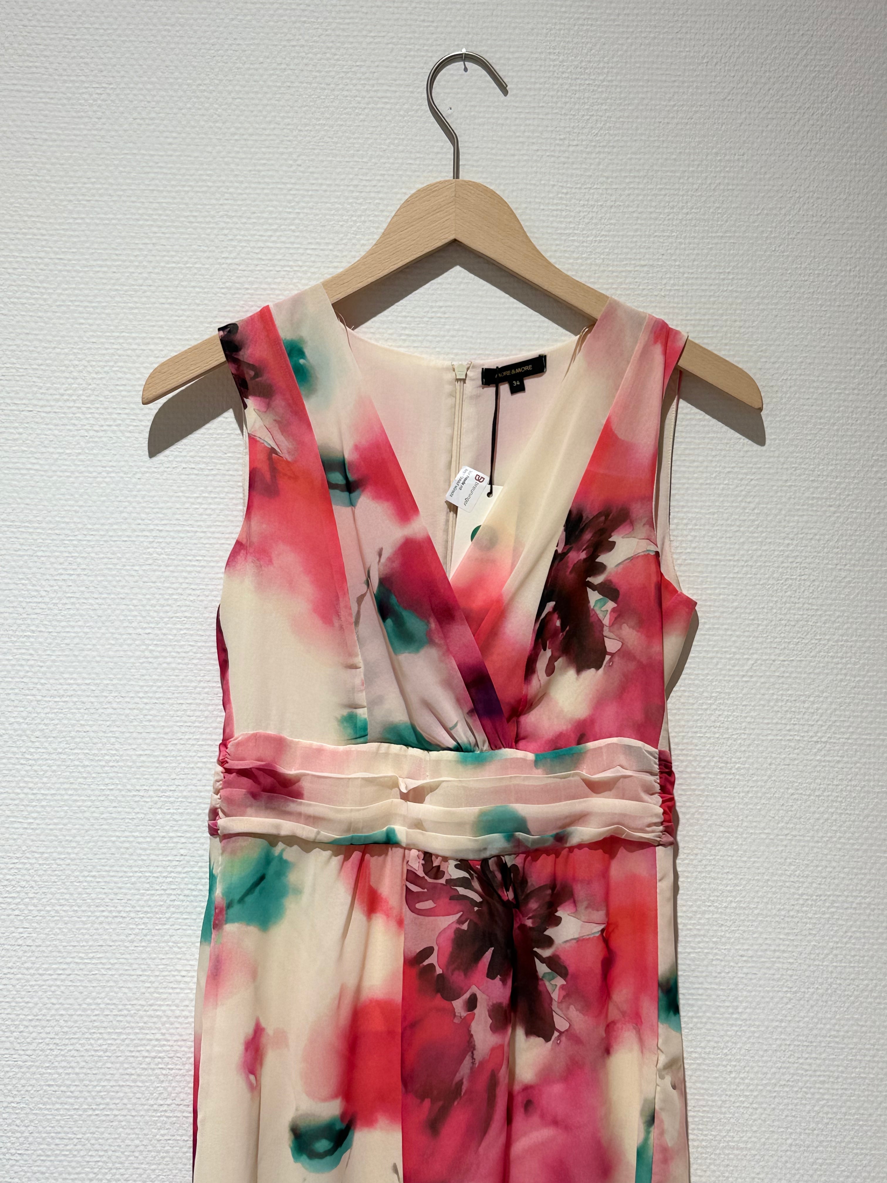 Watercolor Floral Maxi Dress