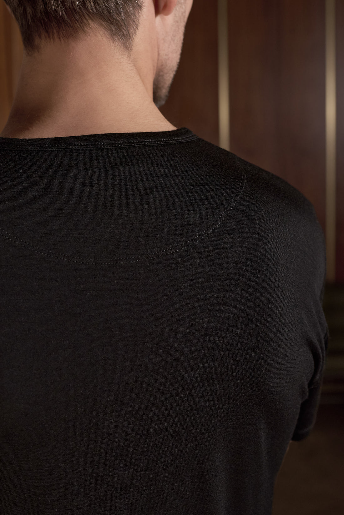 Liron T-shirt, Merino Black