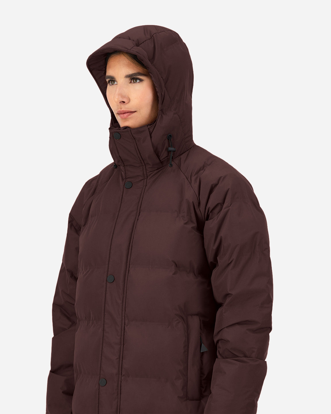 LIGHTWEIGHT PUFFER, Bitter Chocolate
