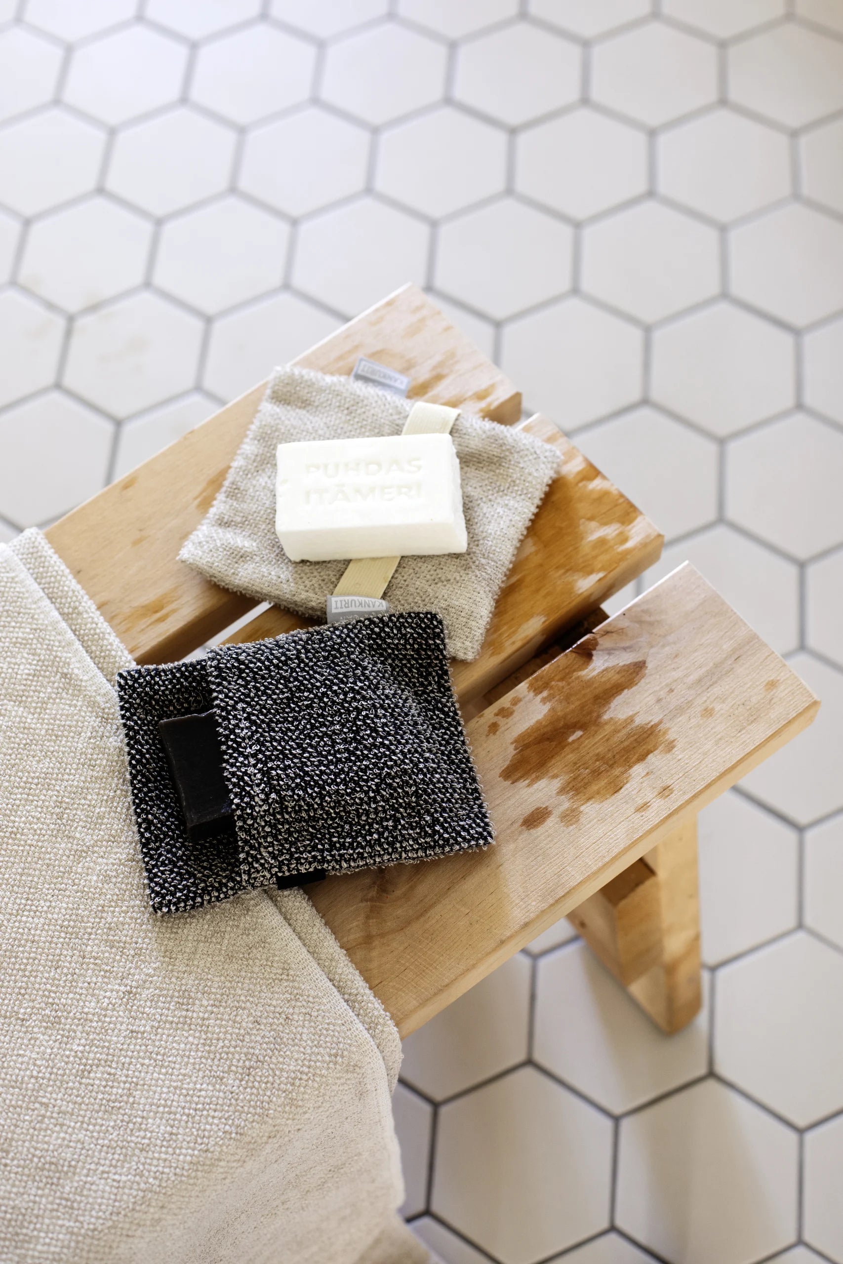 Kivi Zero Soap Srub, White/Linen