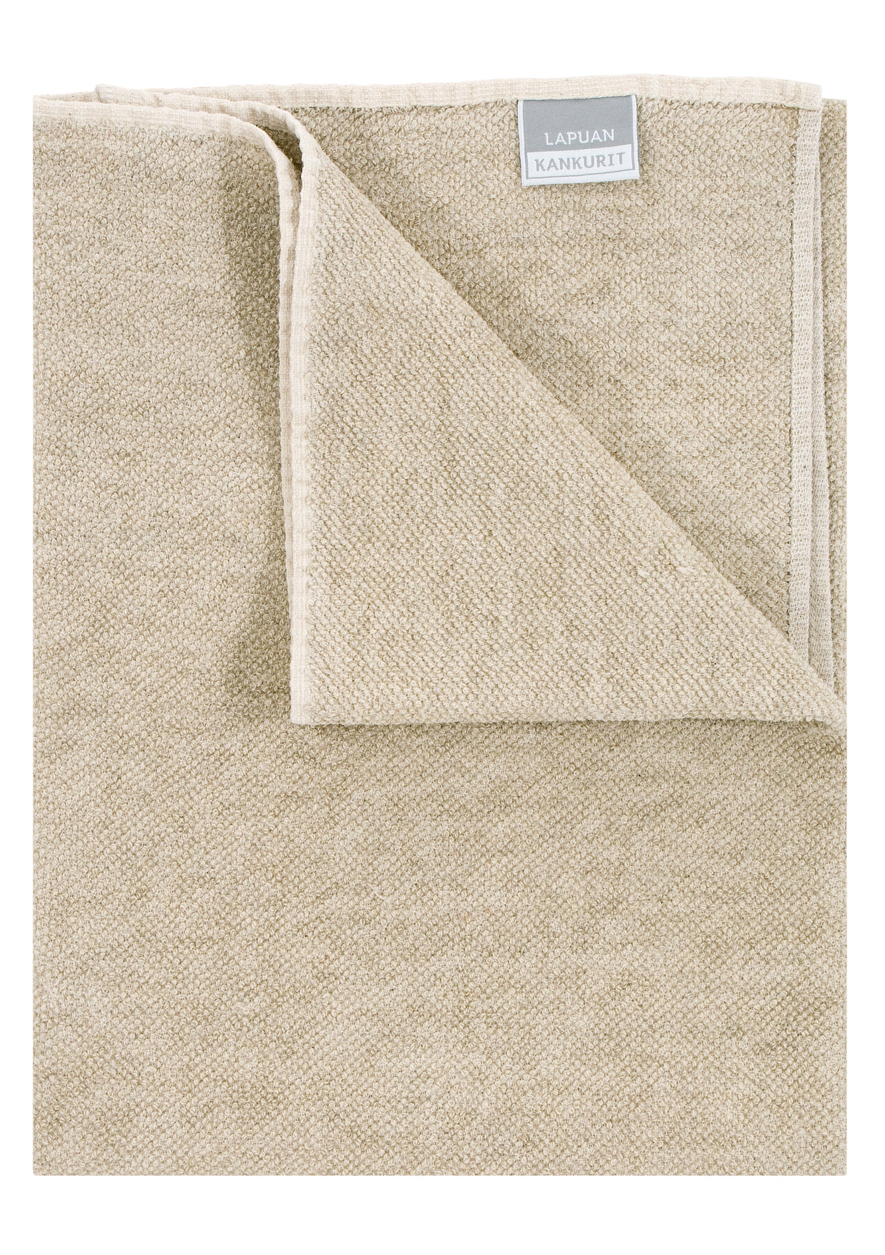 Kivi Towel, White/Linen - 80x140cm