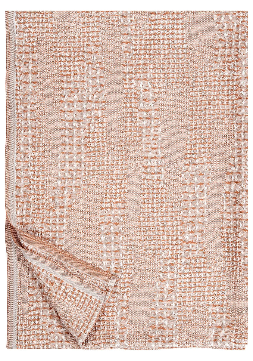 Kuohu Linen Towel, 85x180cm - Cinnamon
