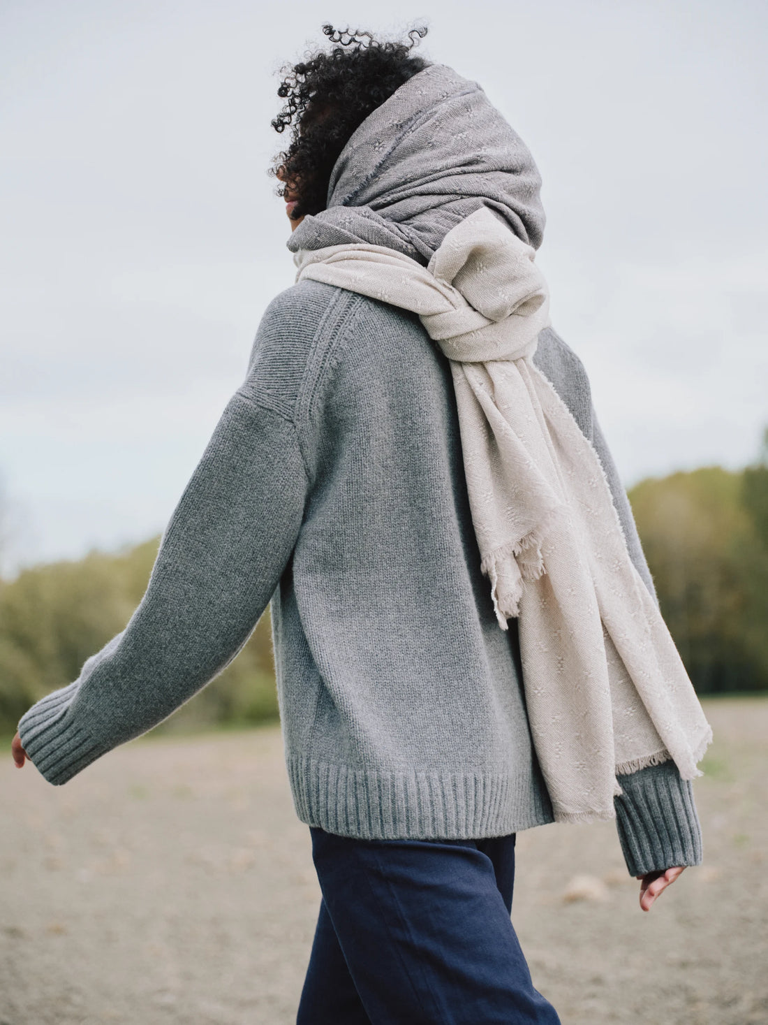 Tuula Scarf, Beige