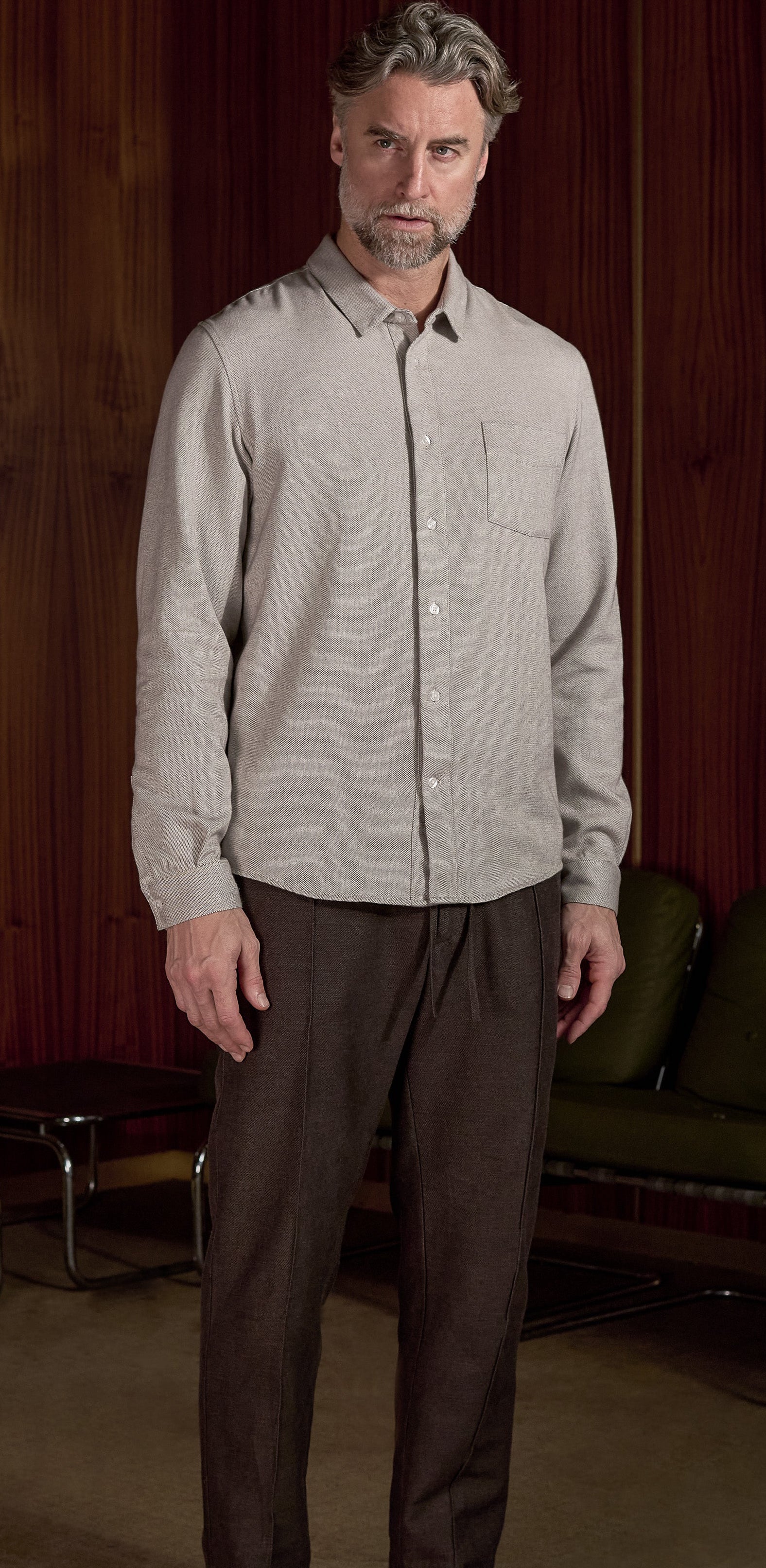 Magnus Trousers, Winter Linen