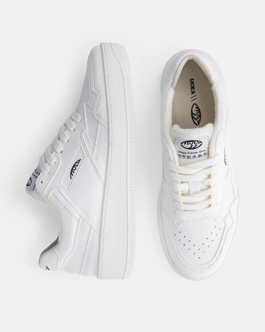 Origin, Full White Sneakers, Corn