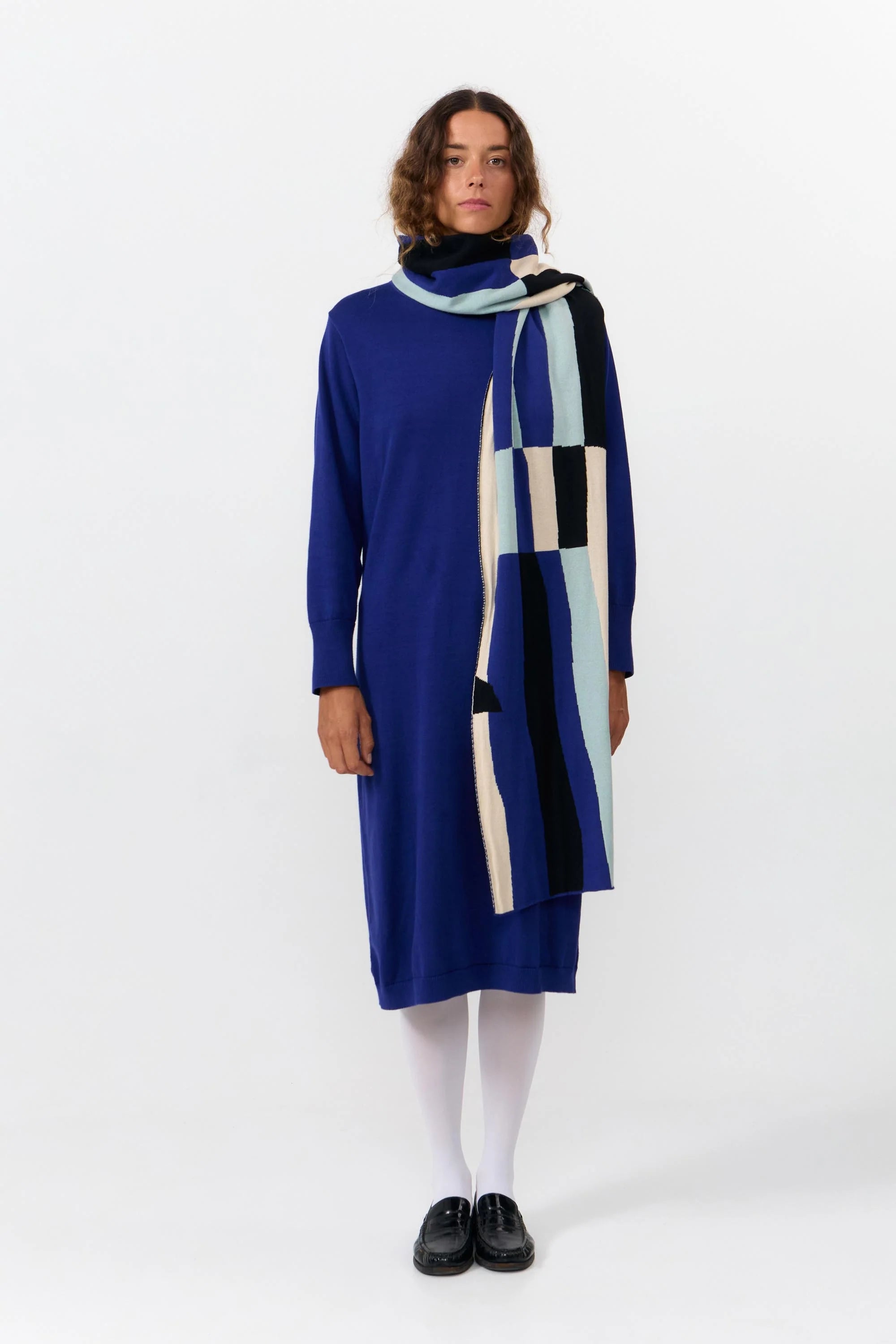 London Scarf, Jacquard Move