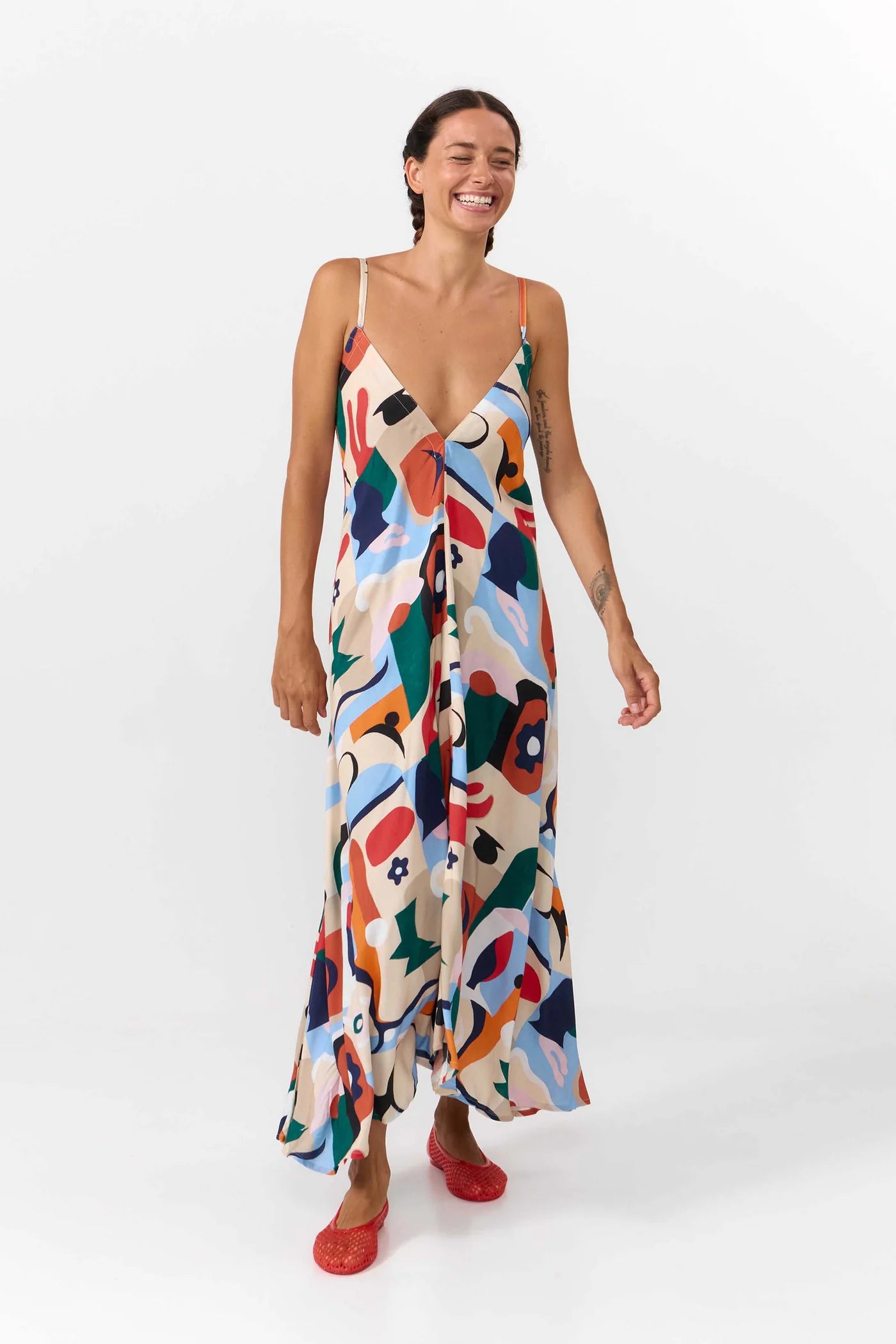 MP Midi Dress, Cruise Print