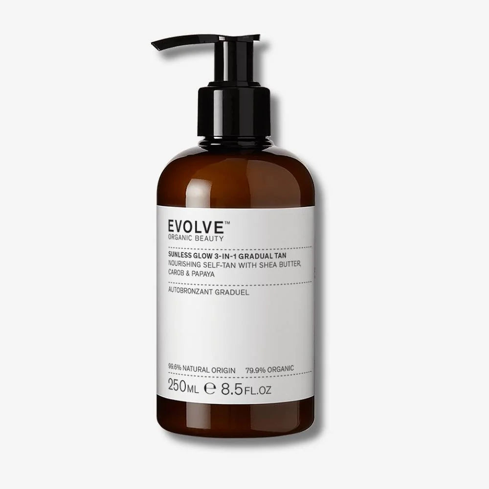 Sunless Glow 3-in-1 Bräunungscreme für den Übergang, 250ml