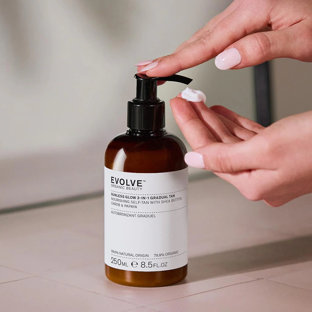 Sunless Glow 3-in-1 Bräunungscreme für den Übergang, 250ml