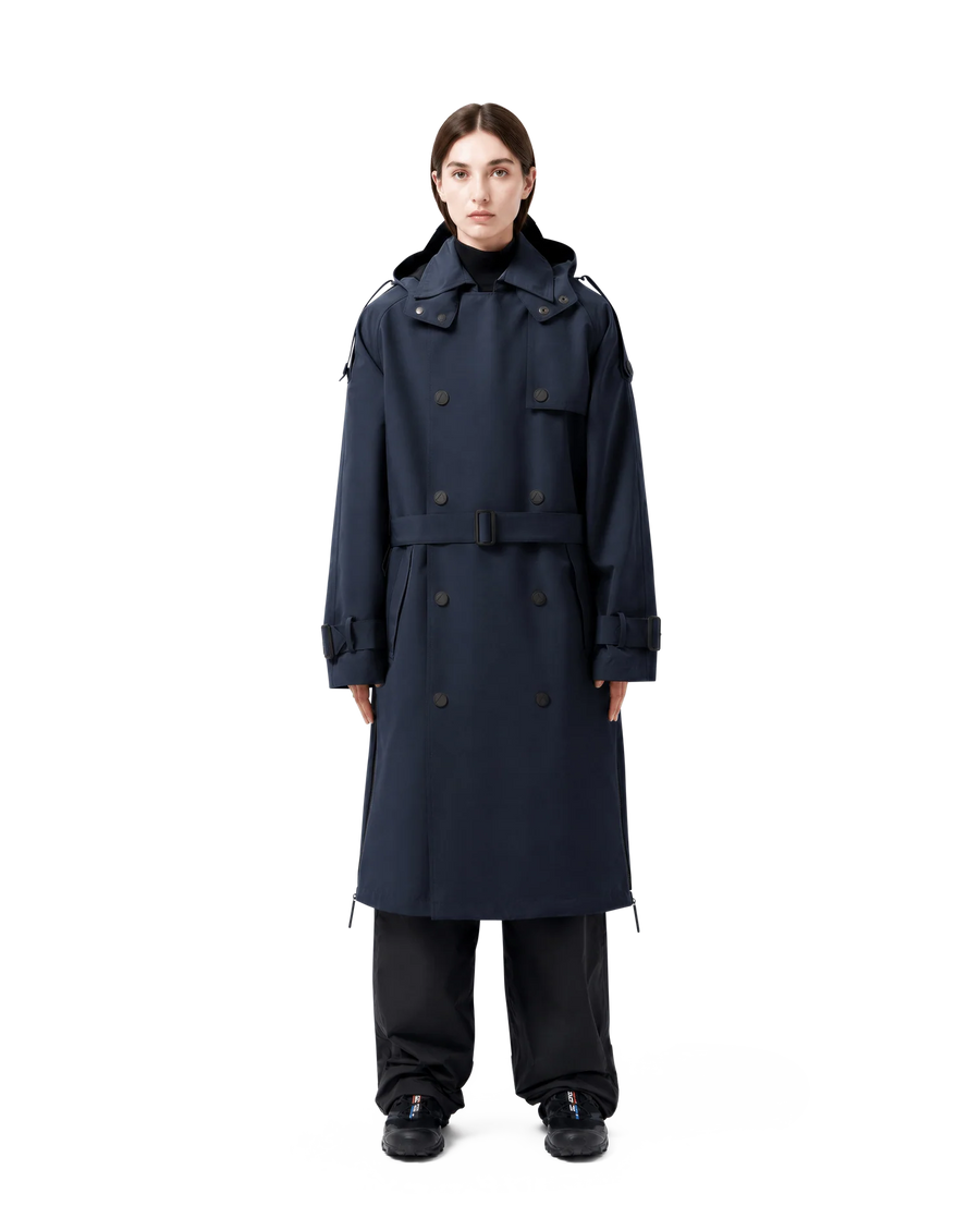 Trenchcoat, Marineblau