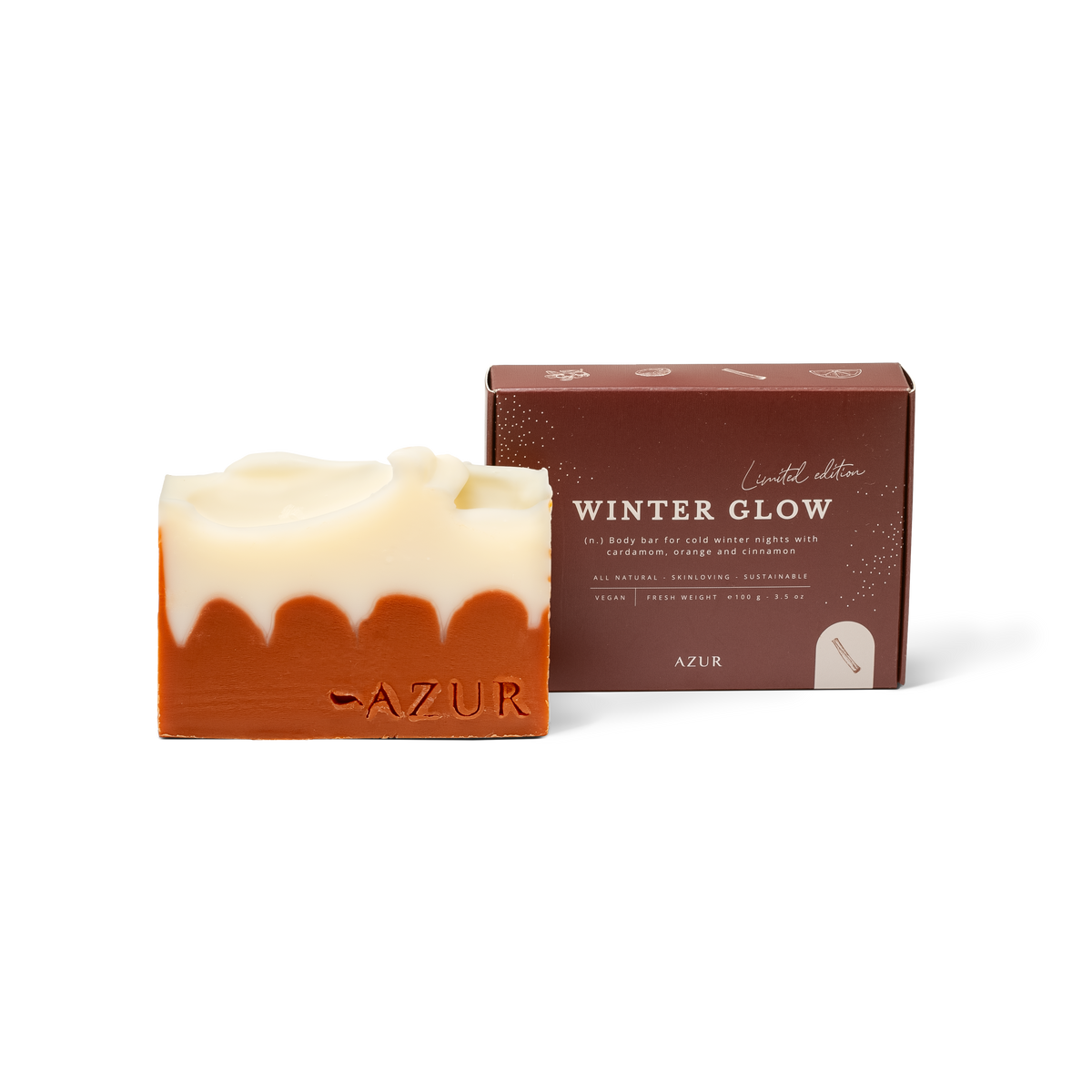 Winter Glow Christmas soap, Limited edition