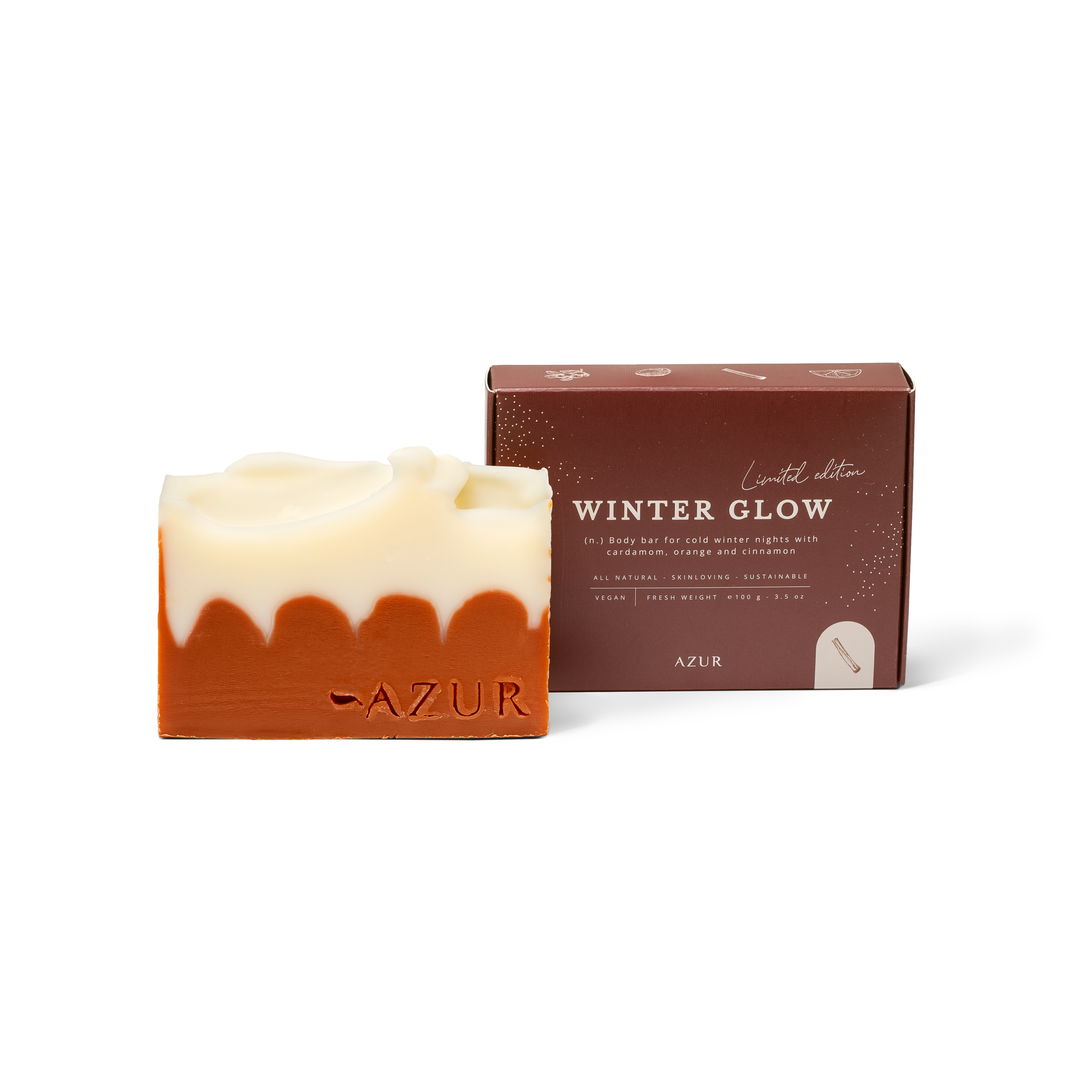 Winter Glow Christmas soap, Limited edition