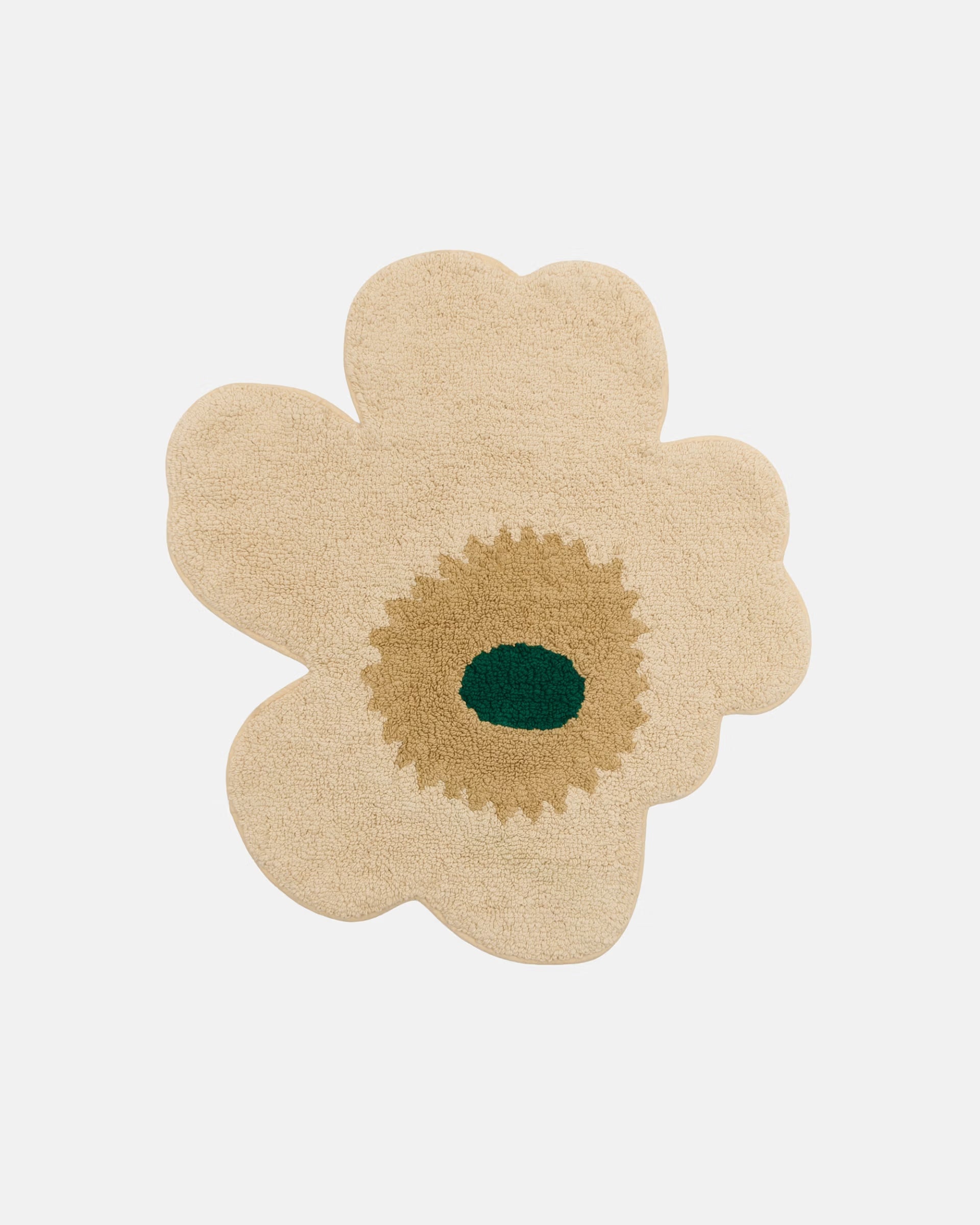 Unikko Bath Mat, Hay