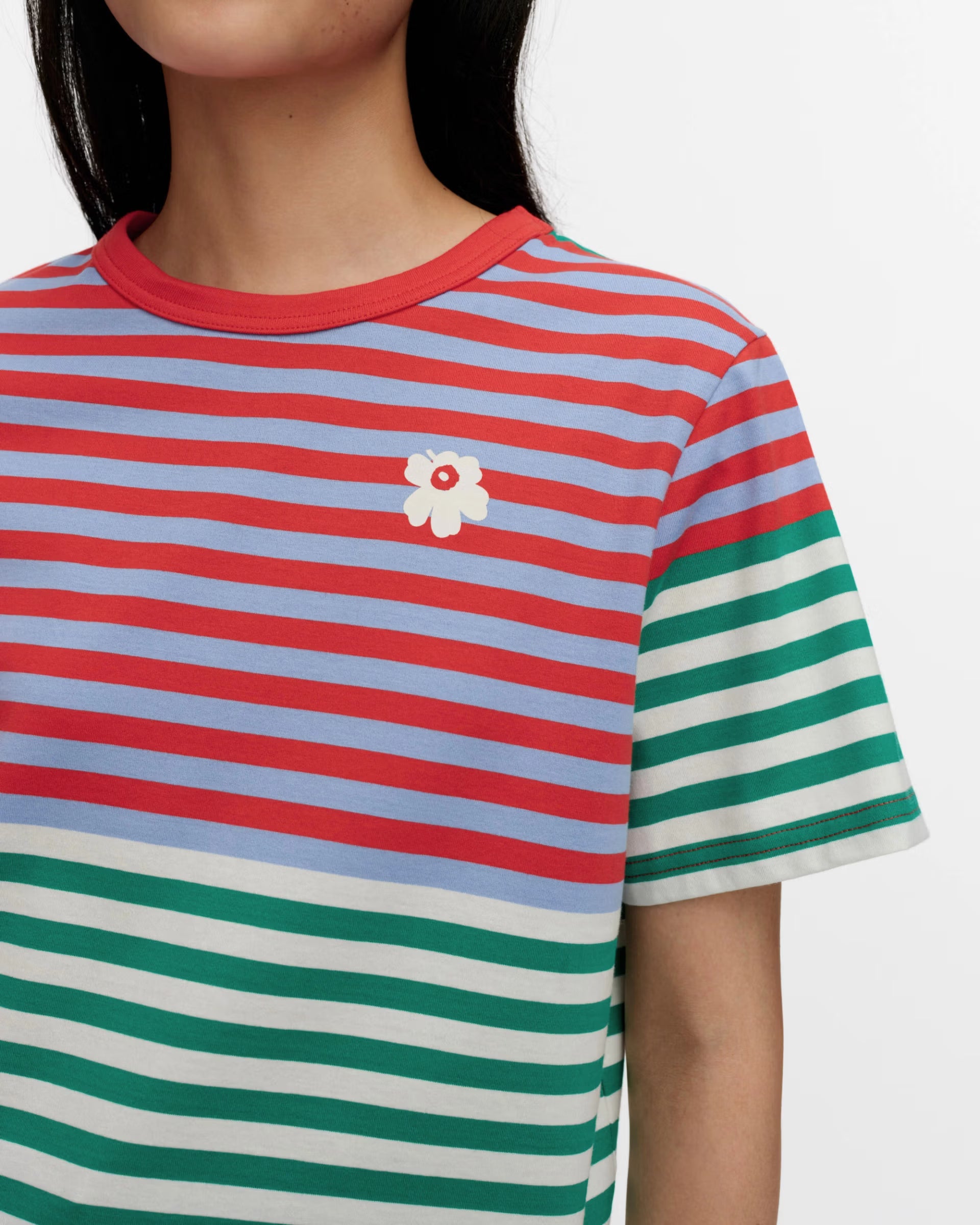 Tasaraita Unikko T-shirt