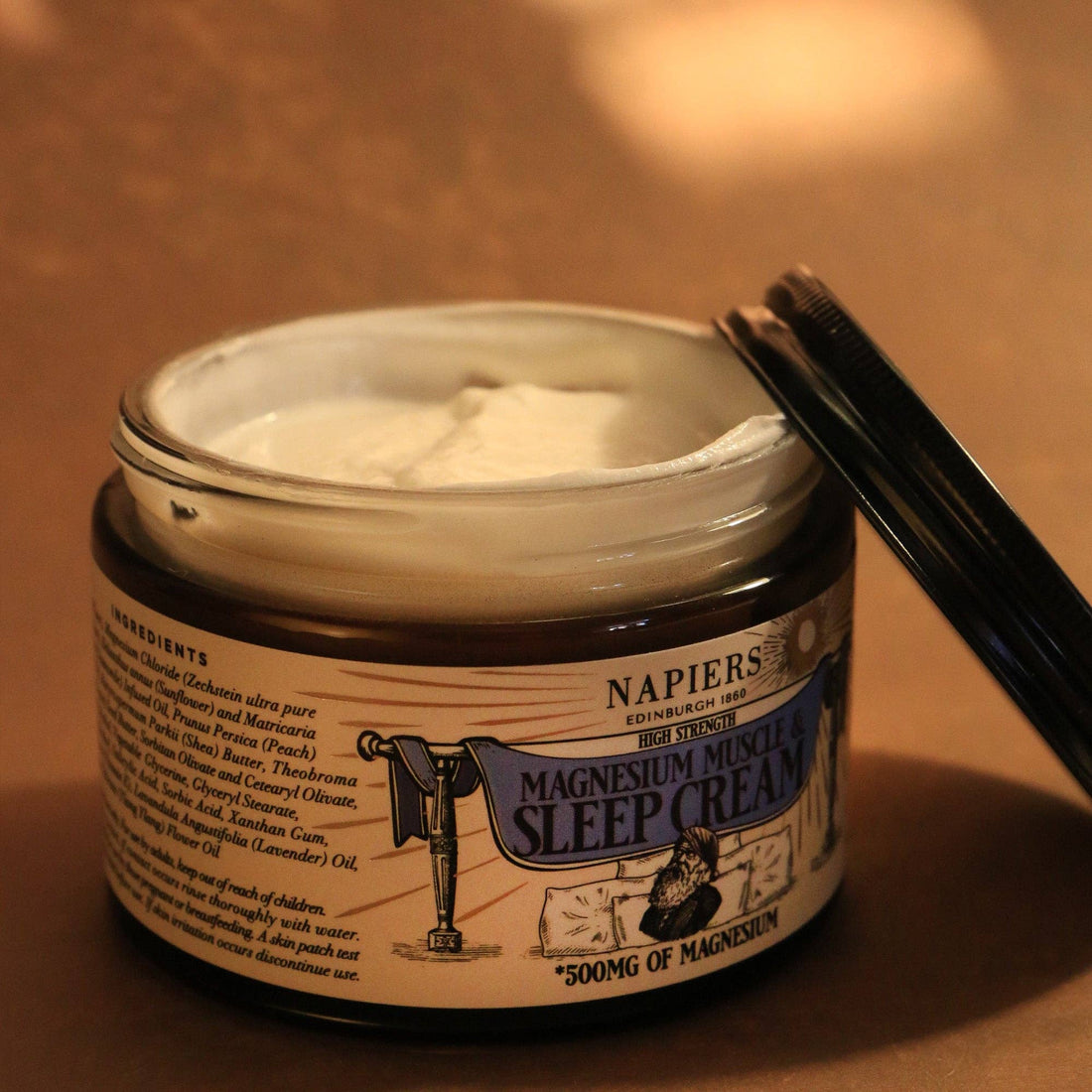 Magnesium-Creme für Muskeln & Schlaf