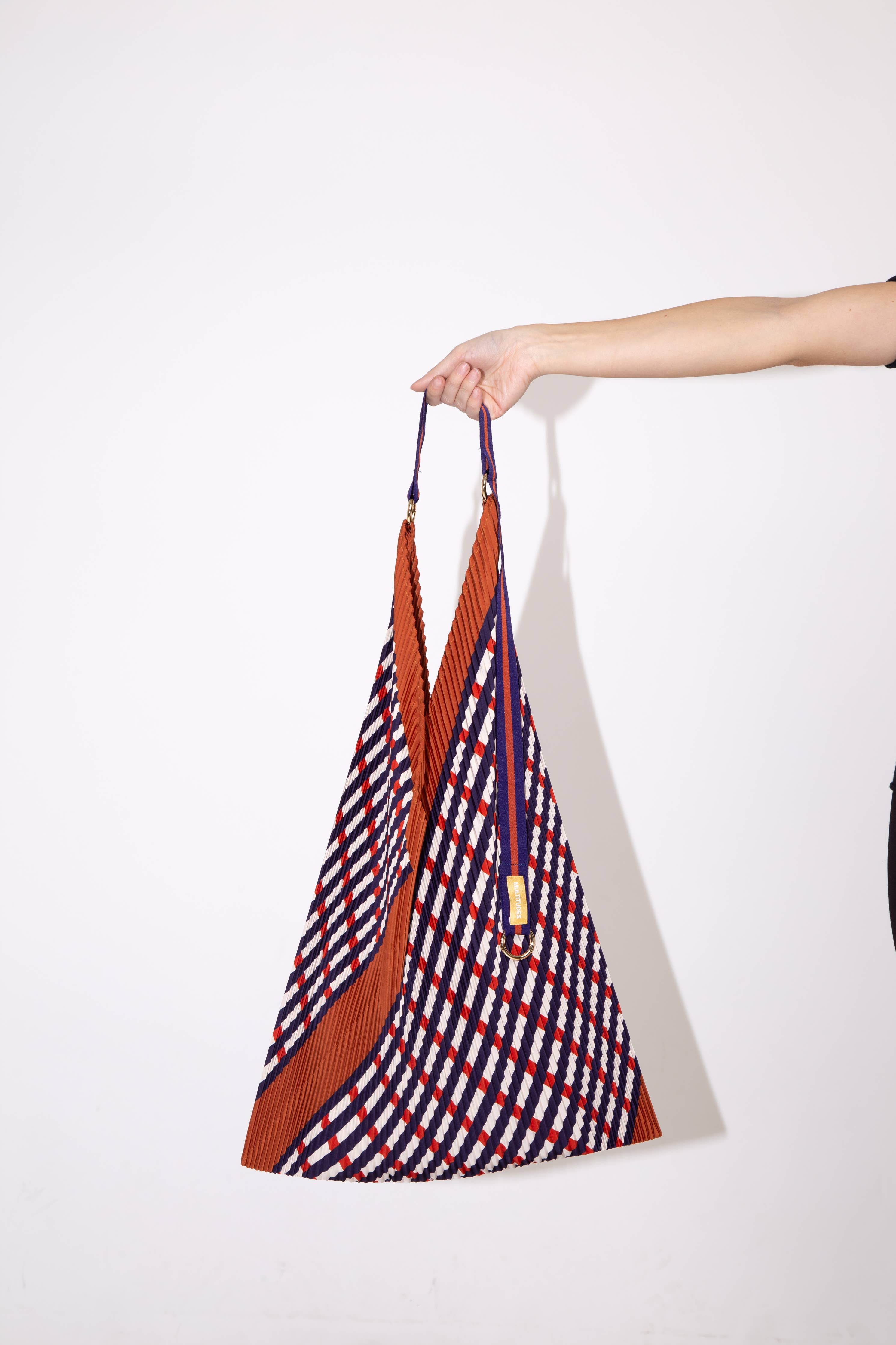 Sophia Terracotta Pleated Y-Bag