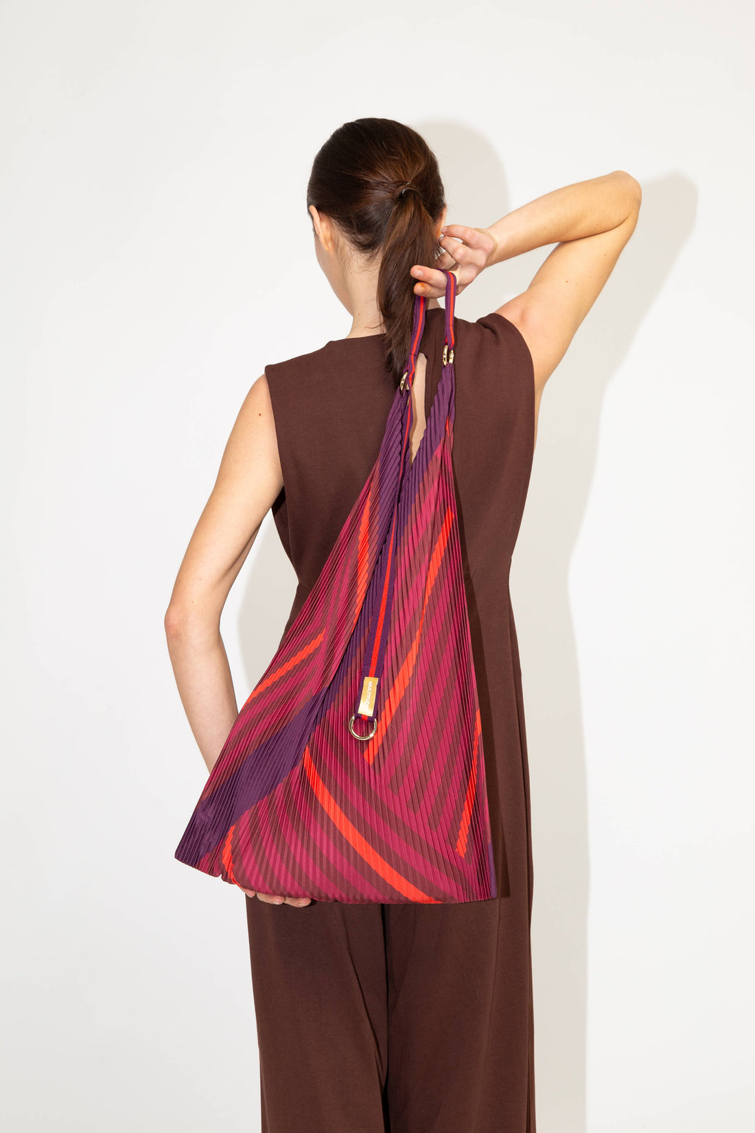 Stefania Pleated Y-Bag