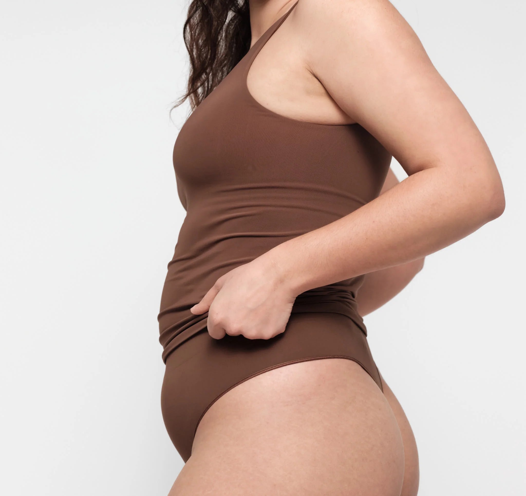 Smooth Tank Top, Walnut