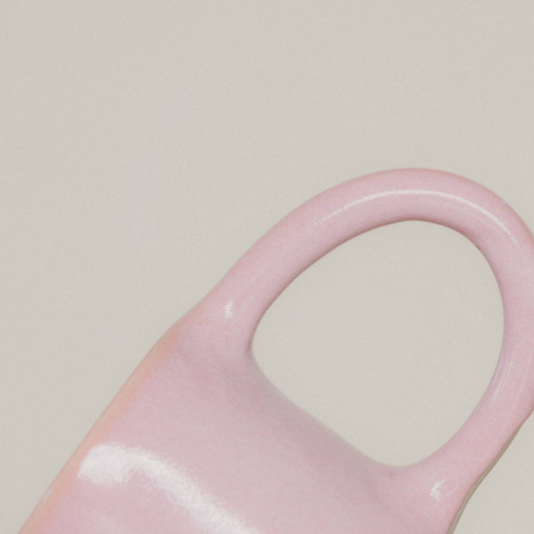 Large handmade ceramic mug