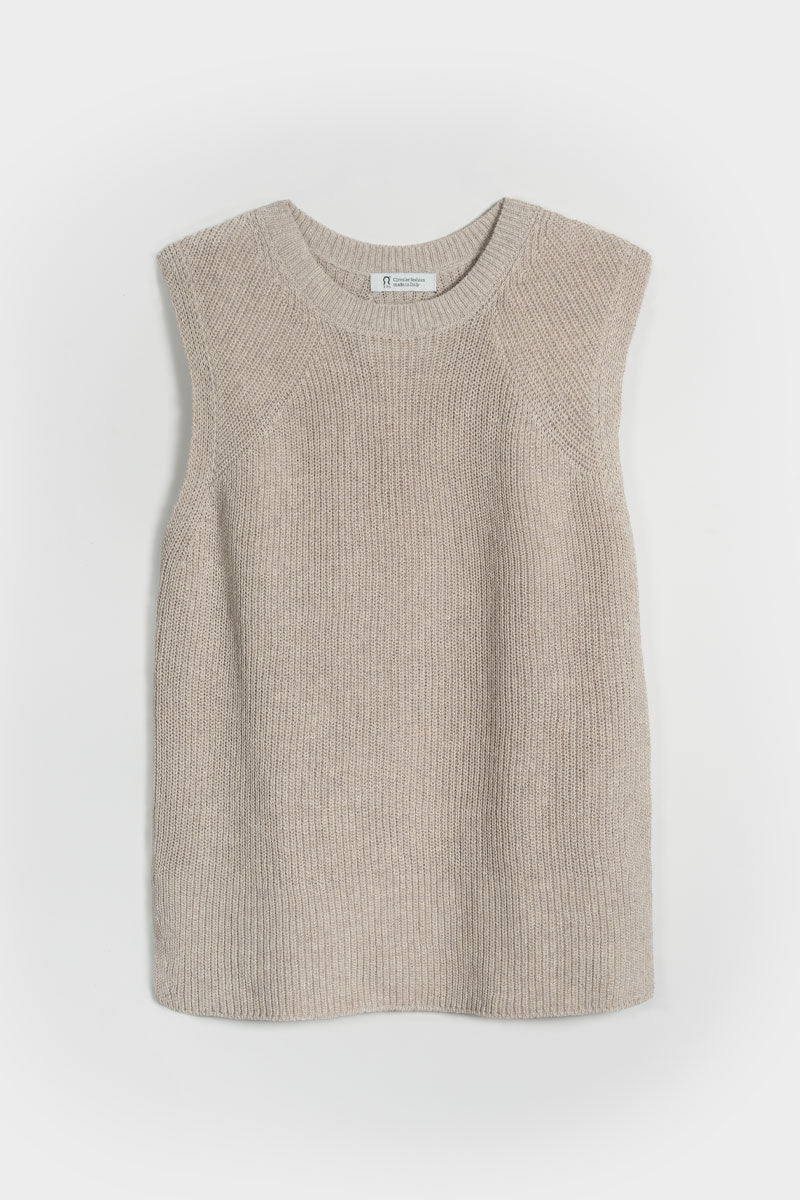 Adelaide Recycled Cotton Knit Top